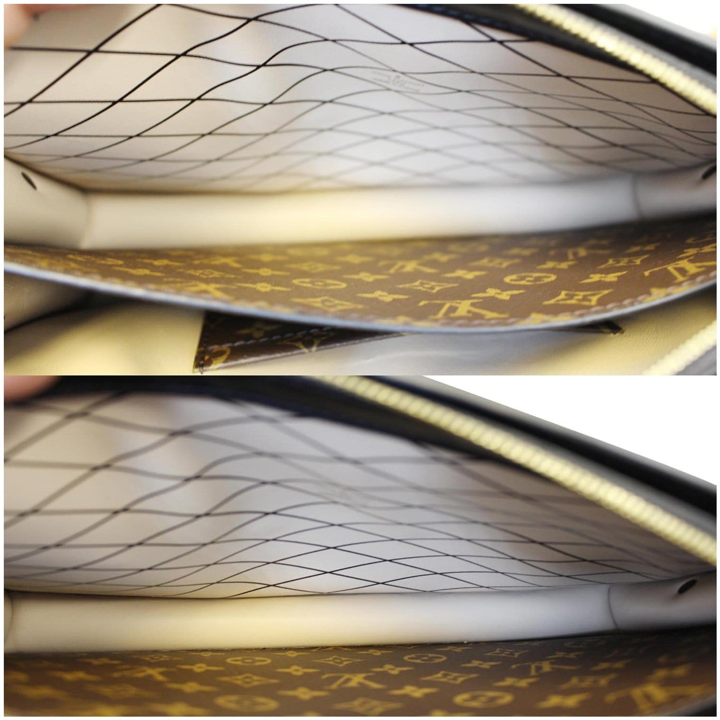 LOUIS VUITTON Trunk Clutch Reverse Monogram Crossbody Bag Brown