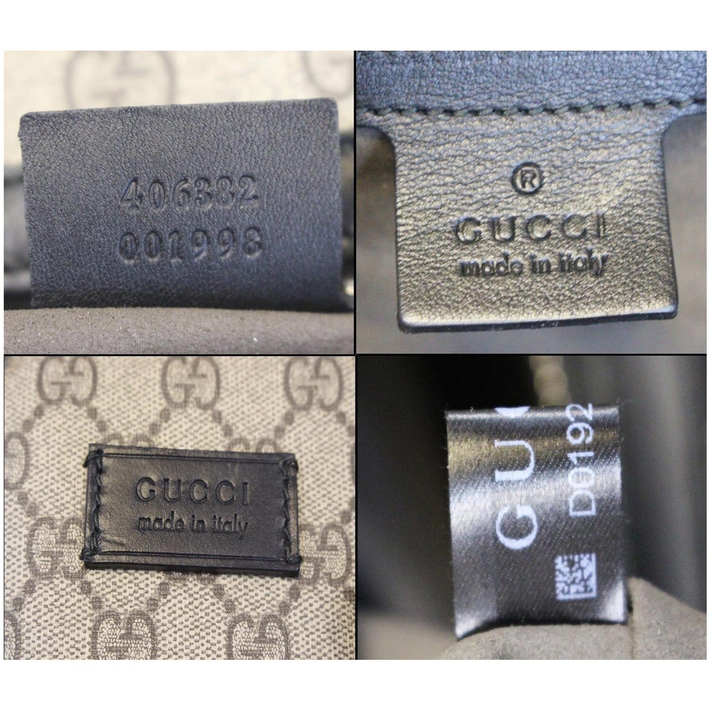 GUCCI GG Supreme Duffle Carry-on Bag 406382 Beige