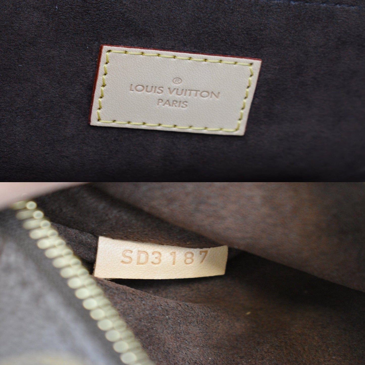 LOUIS VUITTON Metis Pochette Monogram Canvas Crossbody Bag Brown