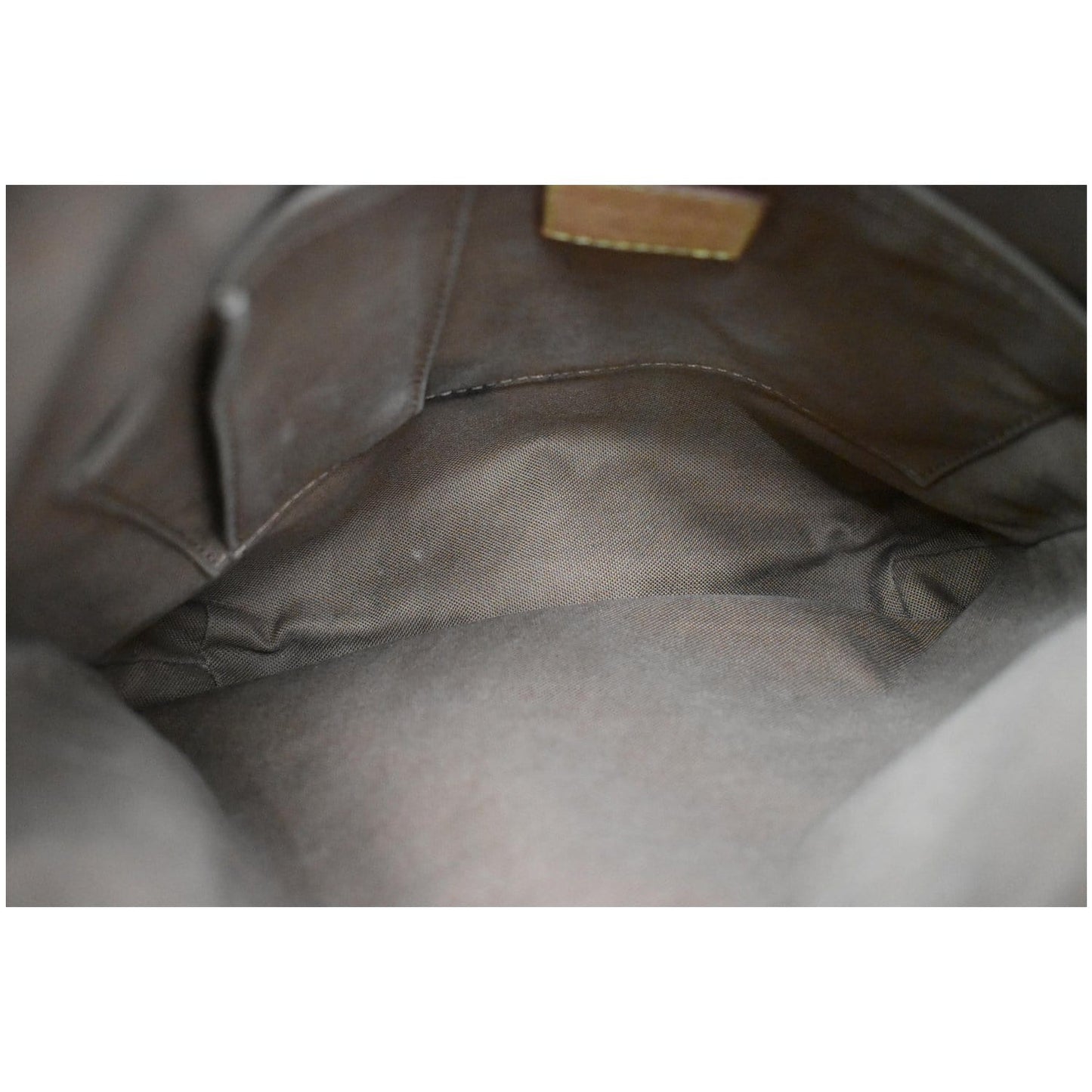 LOUIS VUITTON Odeon PM Monogram Canvas Shoulder Bag Brown