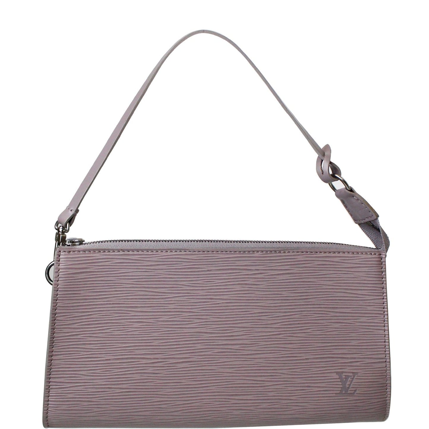 LOUIS VUITTON Epi Leather Pochette Accessories 24 Pouch Lilac