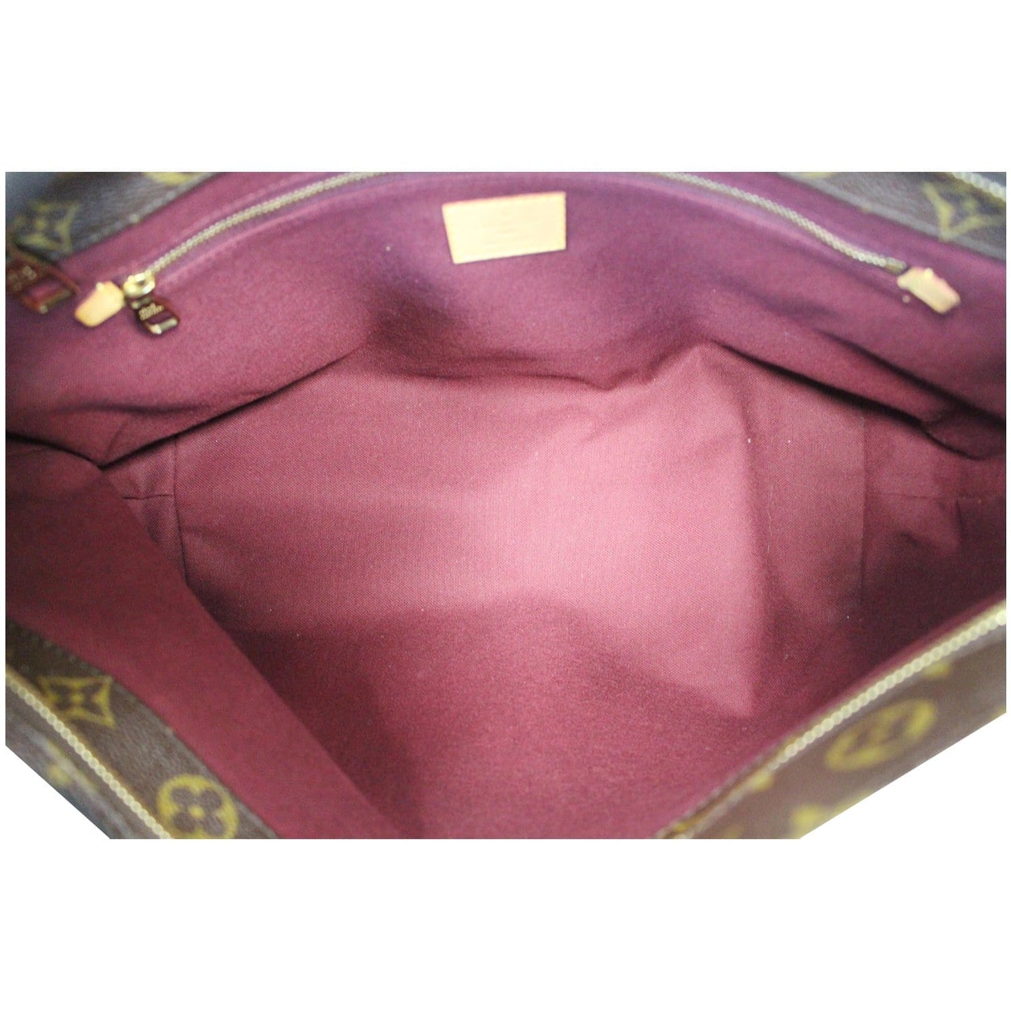 LOUIS VUITTON Monogram Canvas Raspail PM Shoulder Bag Brown
