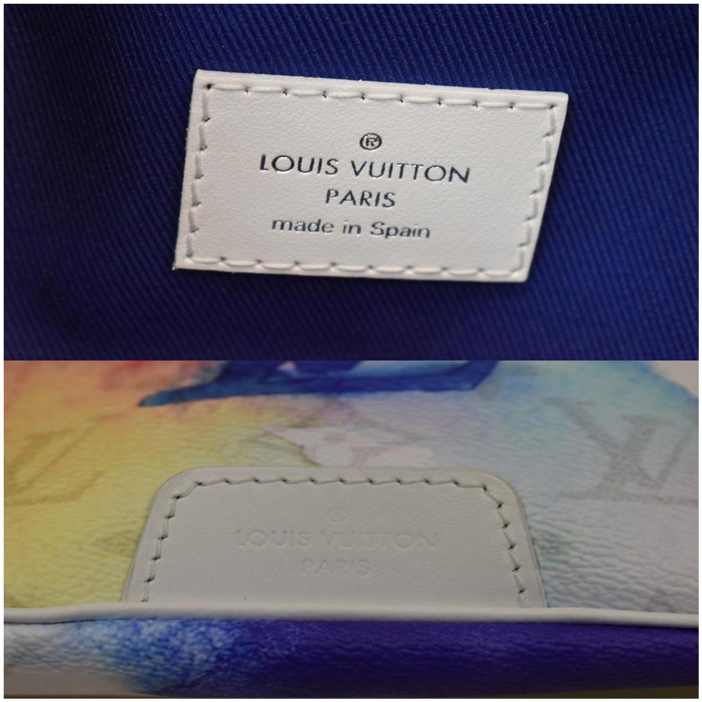 LOUIS VUITTON Discovery Monogram Watercolor Bumbag Multicolor