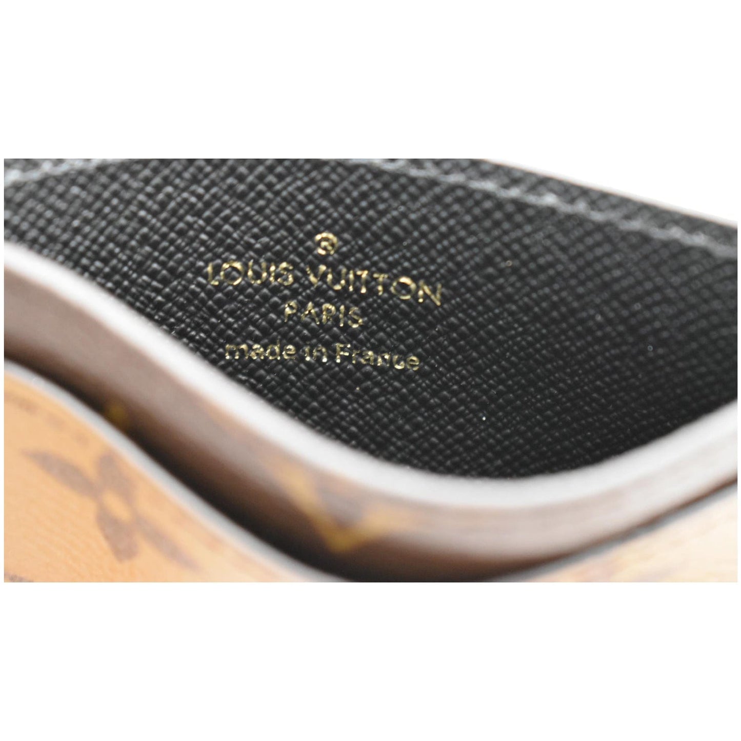 LOUIS VUITTON Metis Pochette Reverse Monogram Canvas Crossbody Bag Brown
