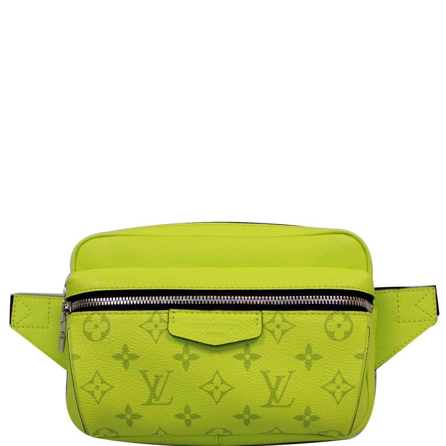 LOUIS VUITTON Outdoor Taiga Monogram Bahia Bumbag Lime Green