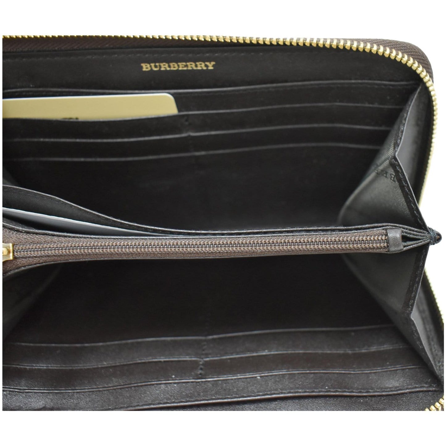 BURBERRY Haymarket check Zippy Wallet Multicolor
