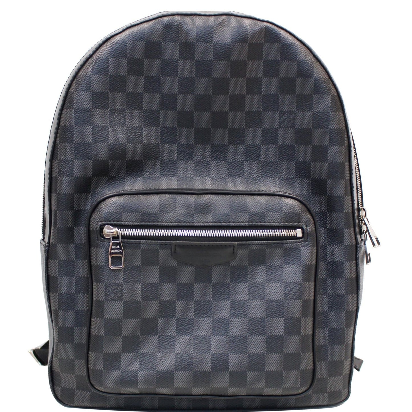 LOUIS VUITTON Josh Damier Graphite Backpack Bag Black
