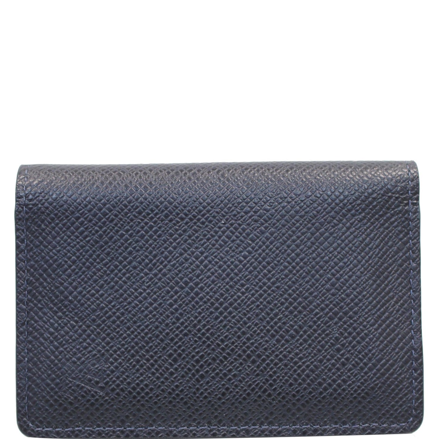 LOUIS VUITTON Organizer Card Case Holder Taiga Wallet Black