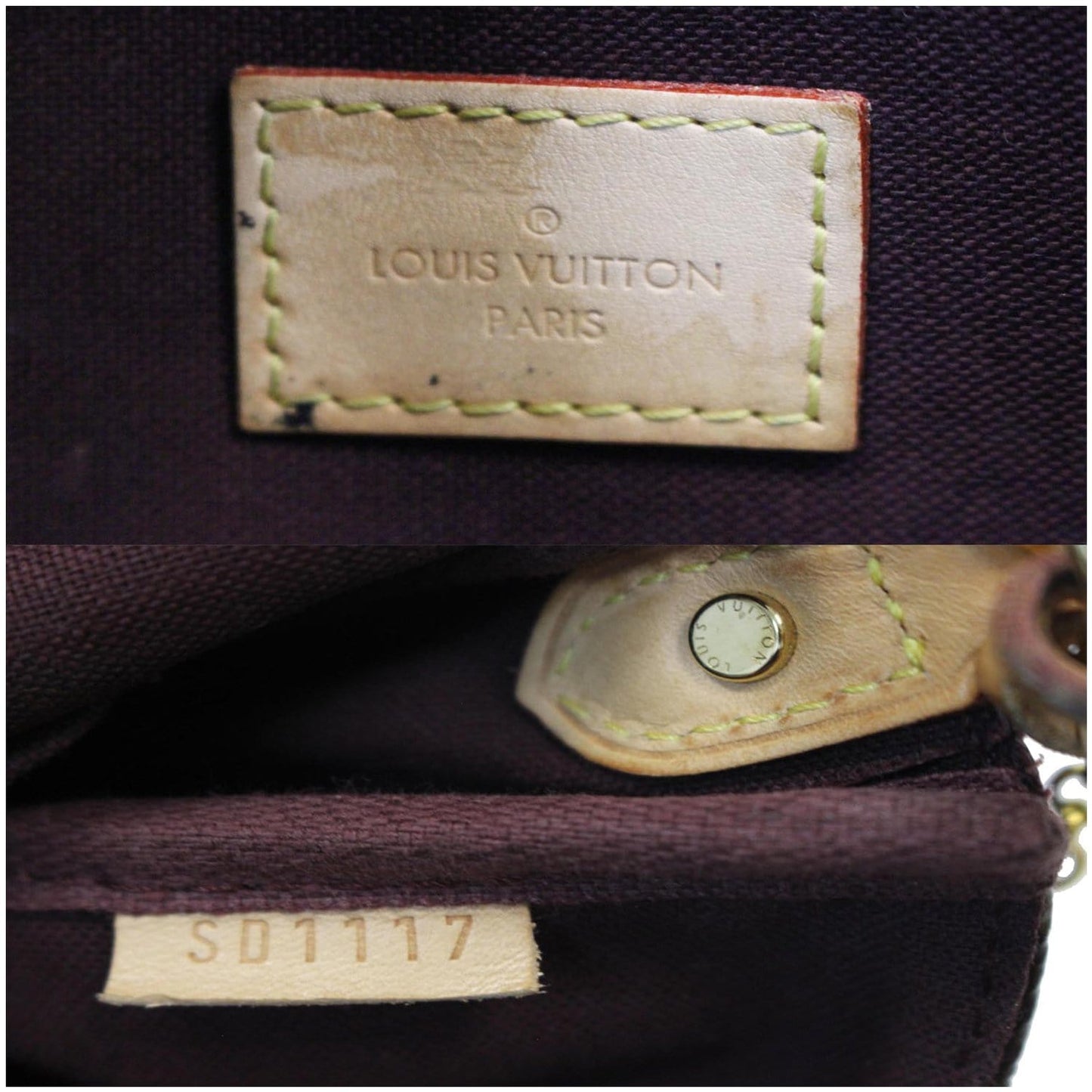 LOUIS VUITTON Favorite PM Monogram Canvas Crossbody Bag Brown