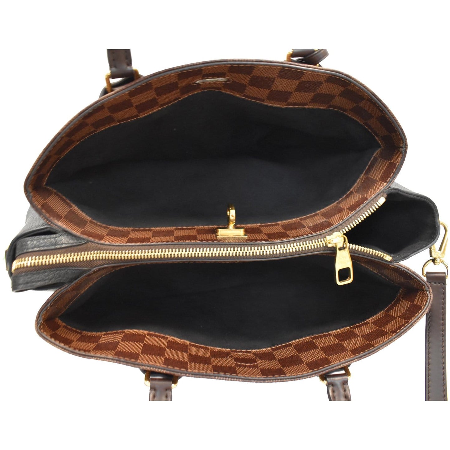 LOUIS VUITTON Normandy Damier Ebene Shoulder Bag Brown - 15% OFF