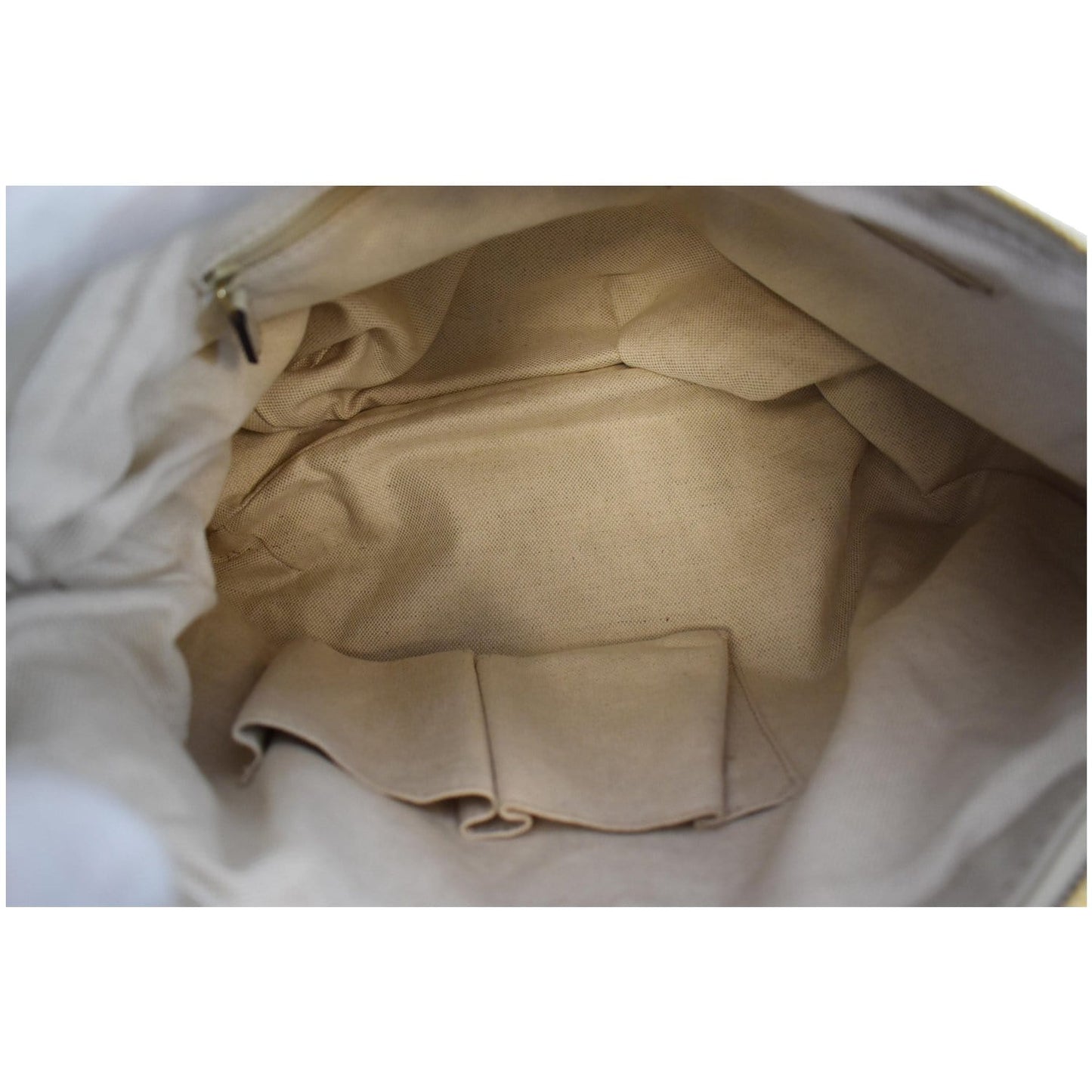 GUCCI Medium Sukey GG Canvas Hobo Bag Beige 232955