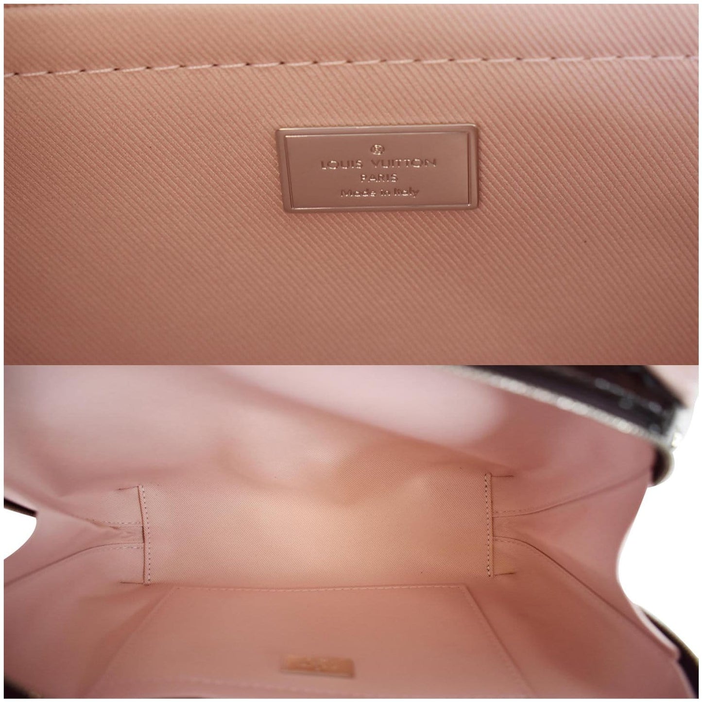 LOUIS VUITTON Venice Monogram Vernis Leather Shoulder Bag Amarante