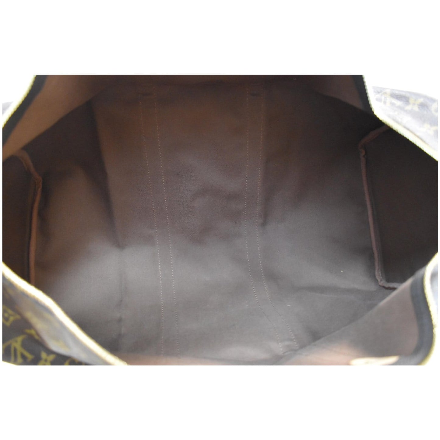 LOUIS VUITTON Keepall 45 Monogram Canvas Travel Bag Brown