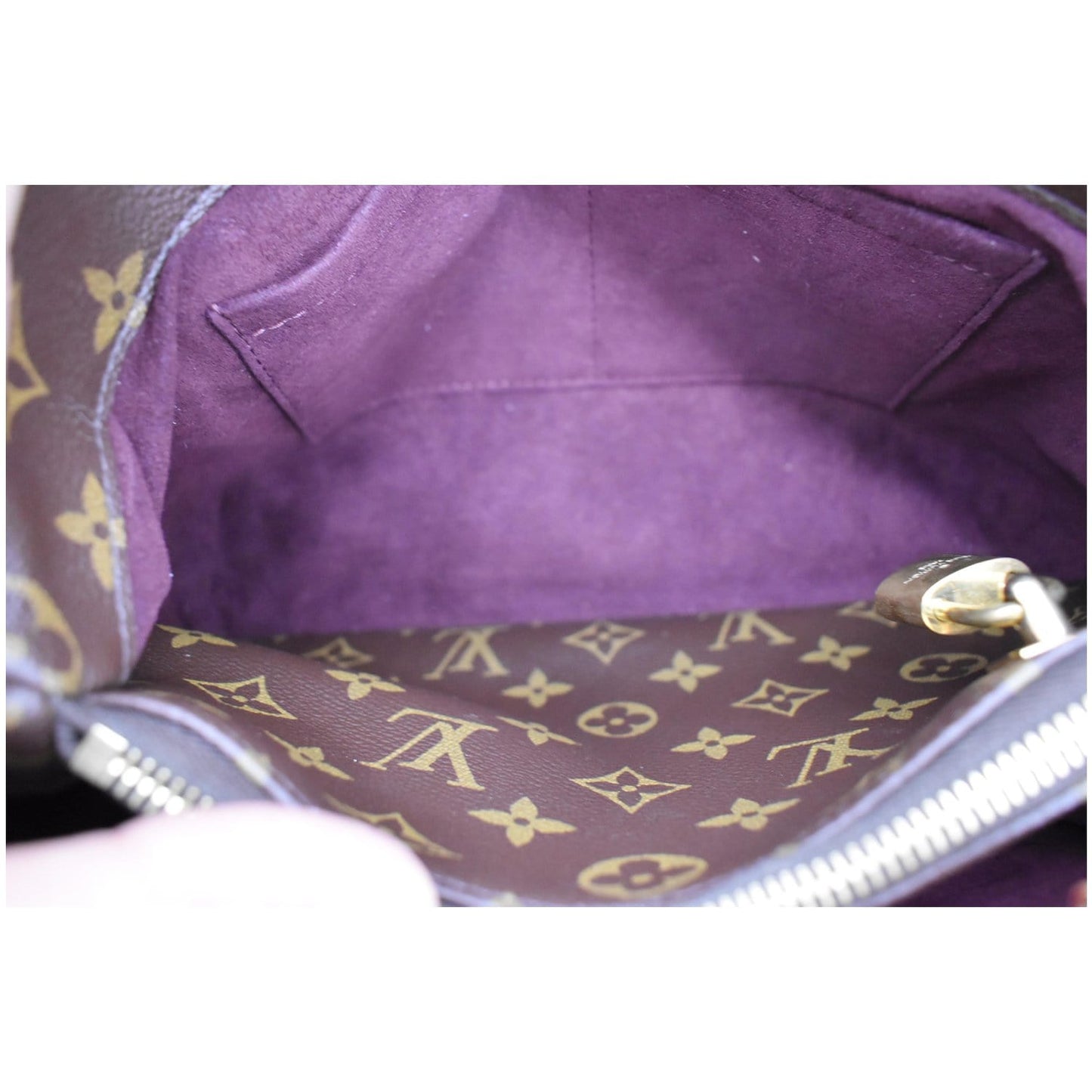 LOUIS VUITTON Montaigne BB Monogram Canvas Satchel Bag Brown - 20% OFF