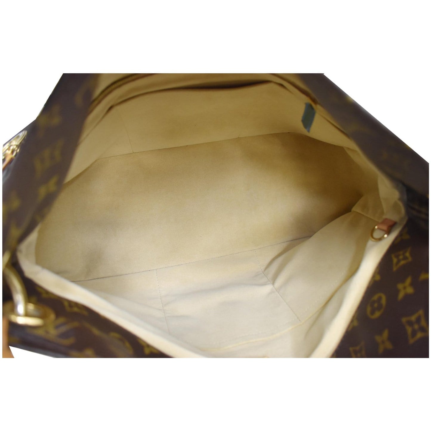 LOUIS VUITTON Artsy MM Monogram Canvas Shoulder Bag Brown