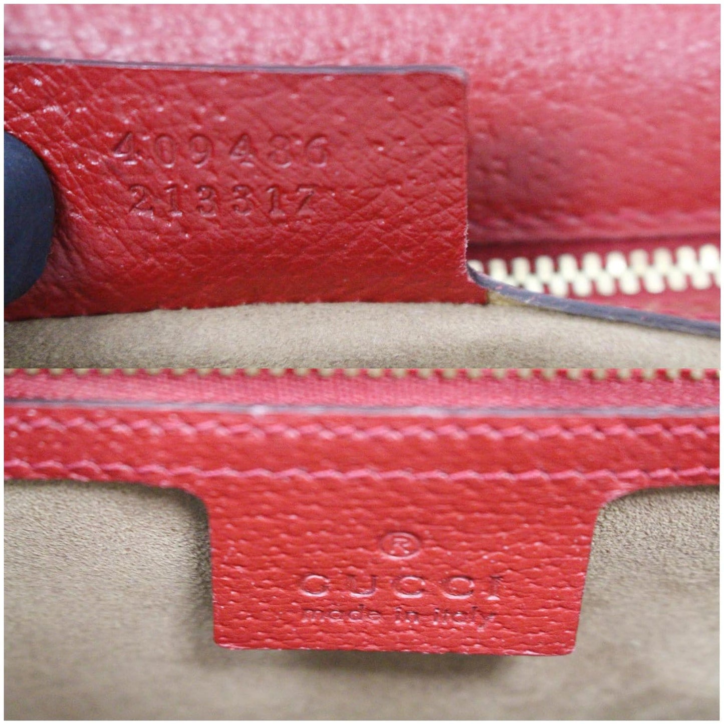 Gucci Tian Padlock GG Supreme Leather Shoulder Bag Beige 409486 - 20% OFF