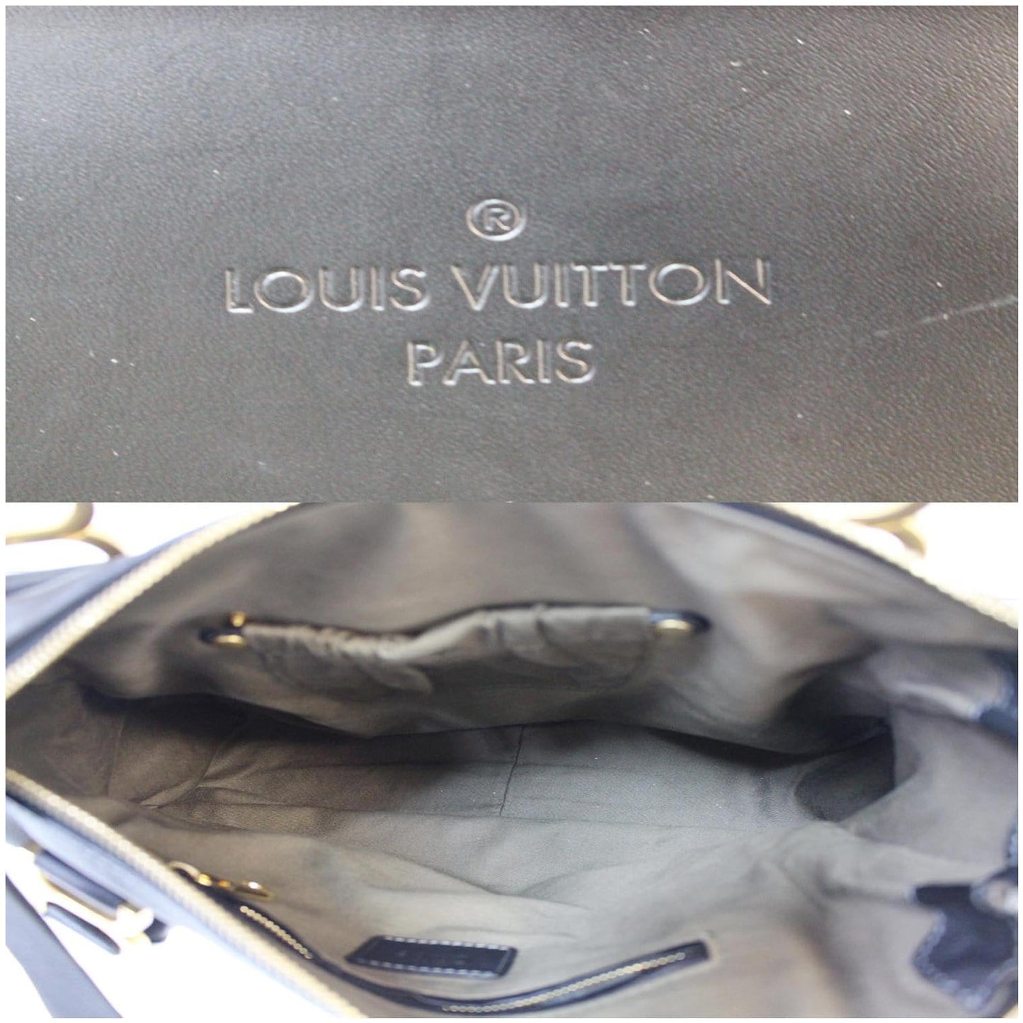 LOUIS VUITTON Overnight Damier Graphite Business Travel Bag Black