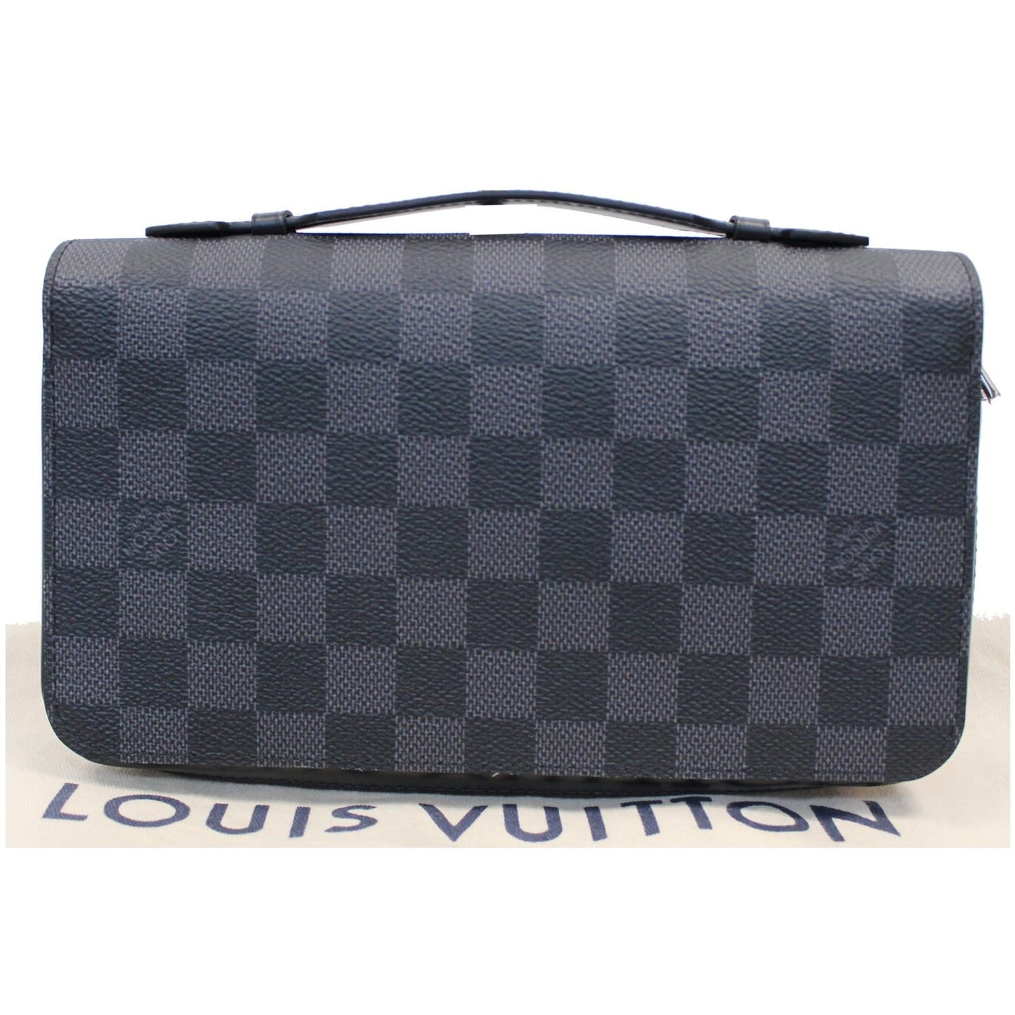 Louis Vuitton Zippy XL  Damier Graphite Wallet Black