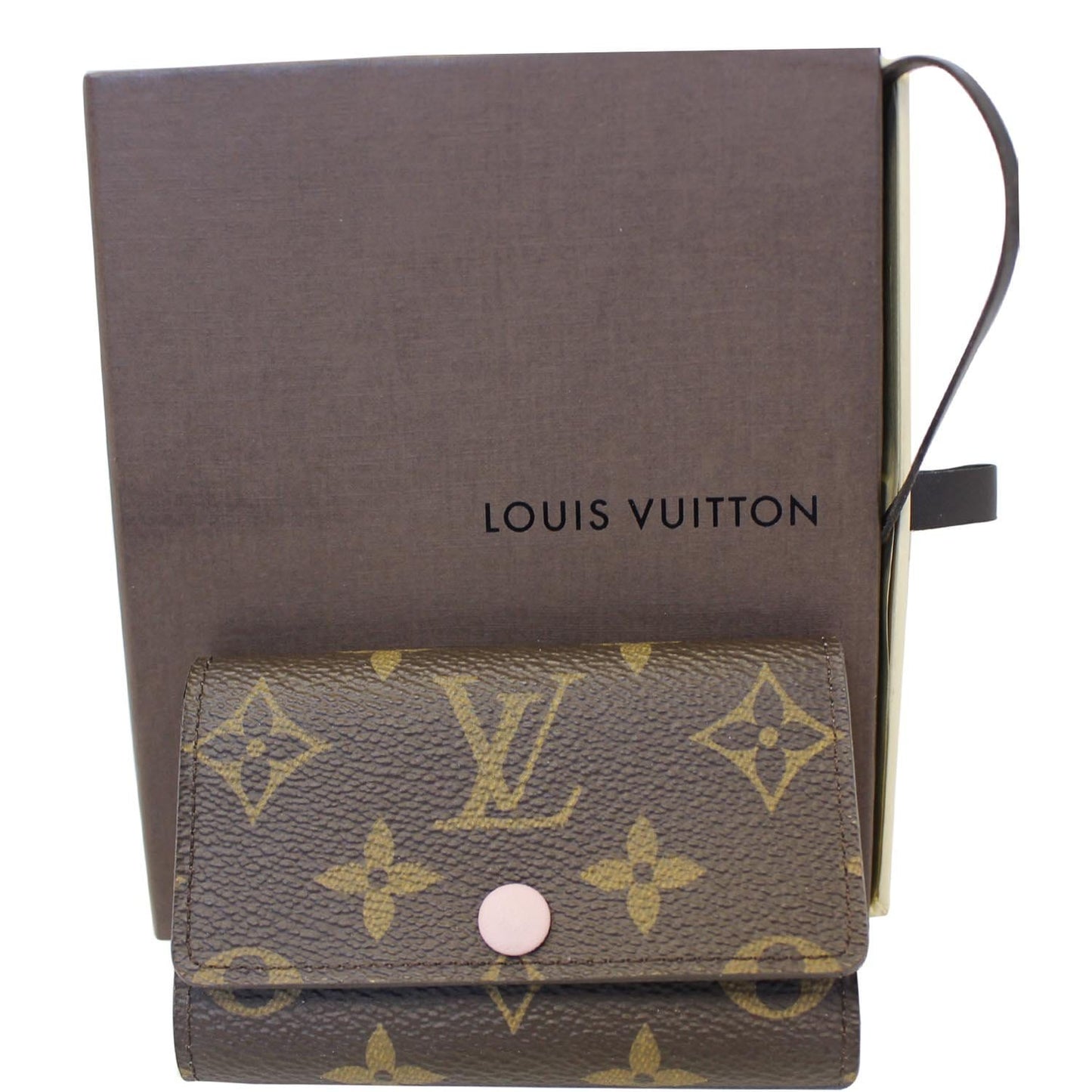 LOUIS VUITTON Monogram Canvas 6 Key Holder Rose Ballerine