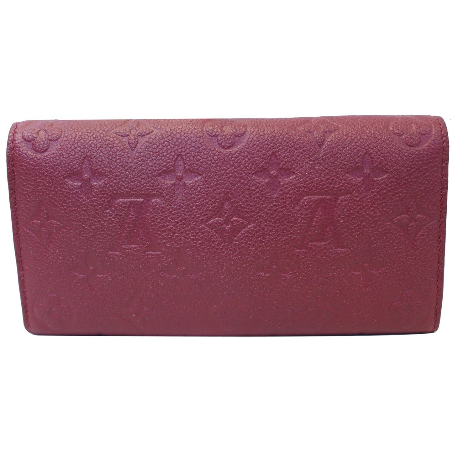 LOUIS VUITTON Emilie Monogram Empreinte Wallet Aurore