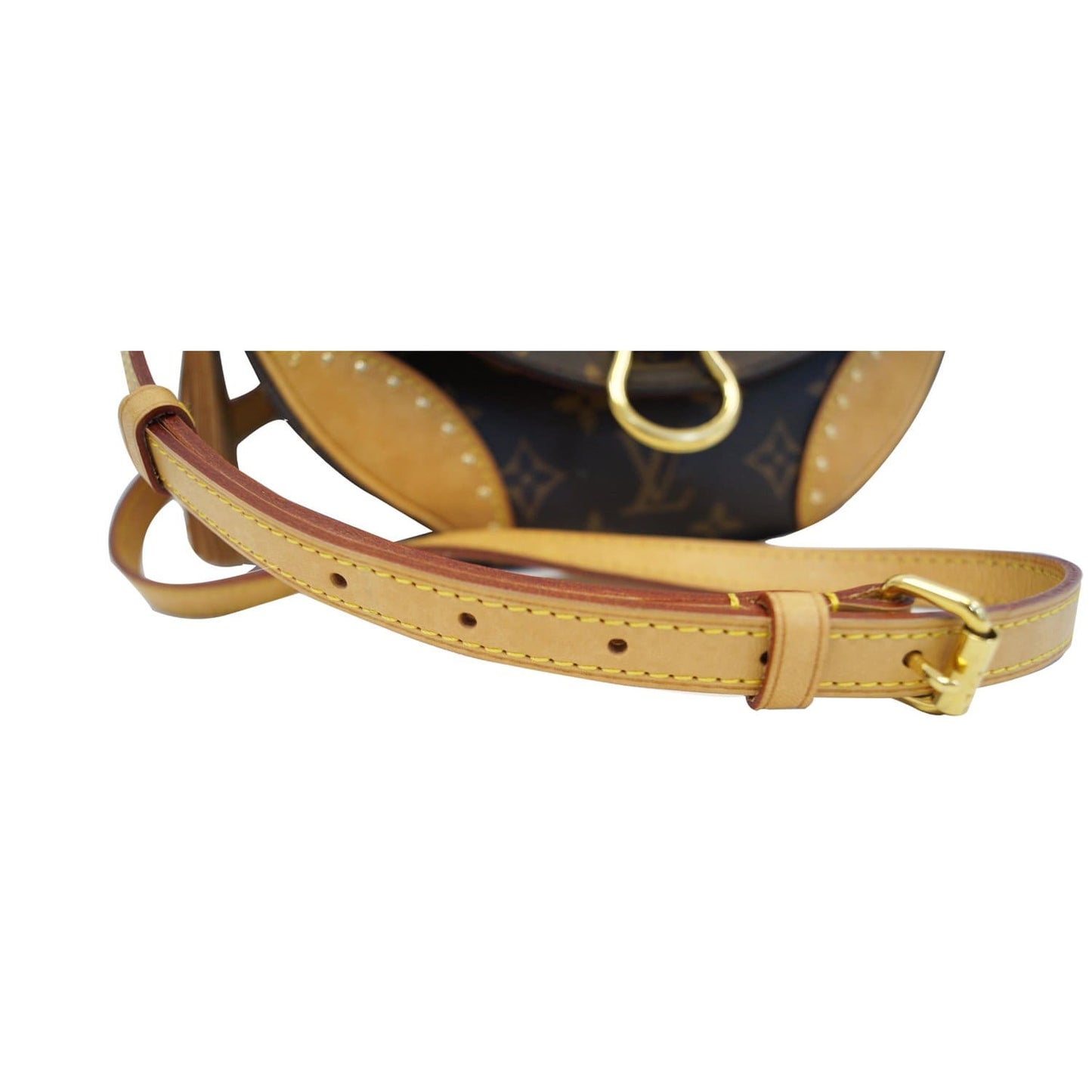 LOUIS VUITTON Saint Cloud NM Monogram Canvas Crossbody Bag Brown