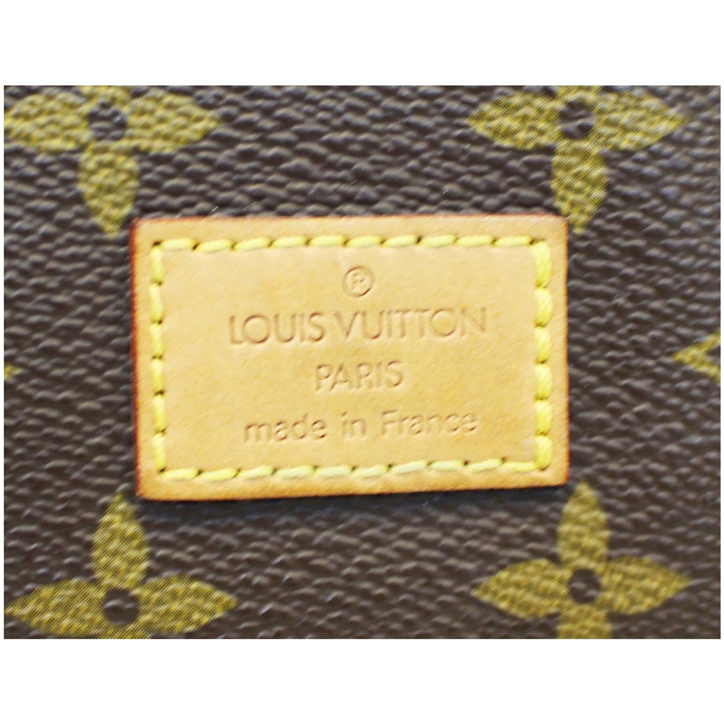 LOUIS VUITTON Saumur 30 Monogram Canvas Shoulder Bag Brown