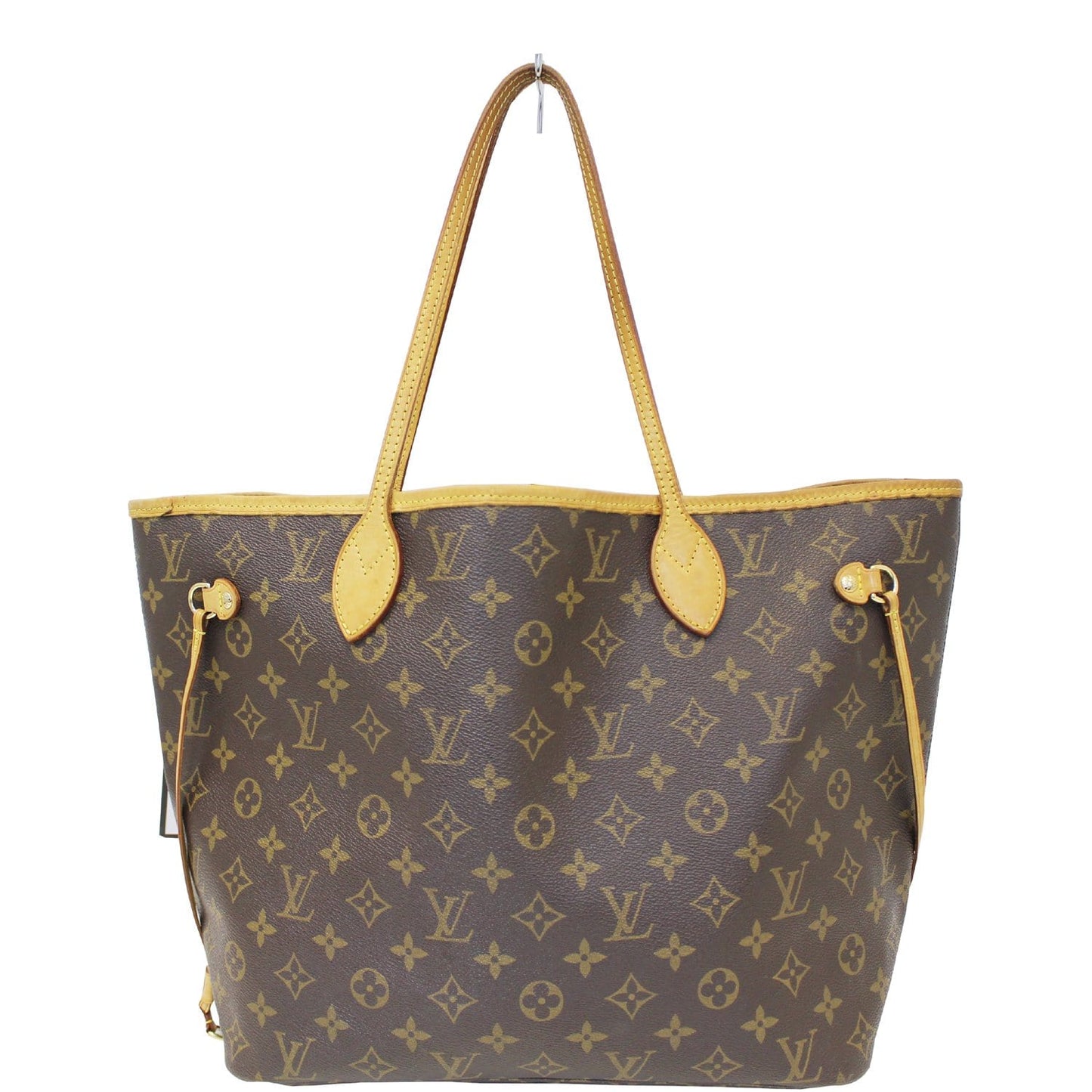 LOUIS VUITTON Neverfull MM Monogram Canvas  Brown Tote Bag