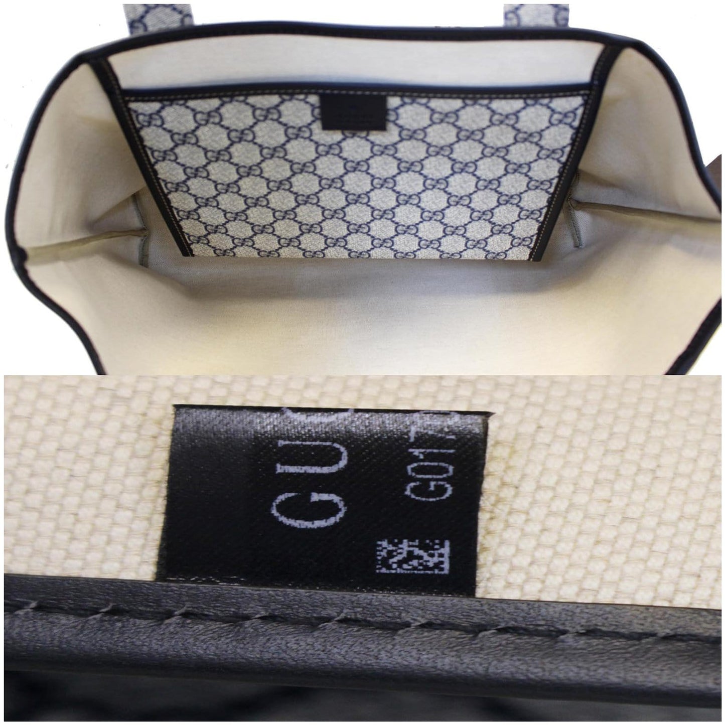 GUCCI GG Supreme Tote Bag 211134 Blue