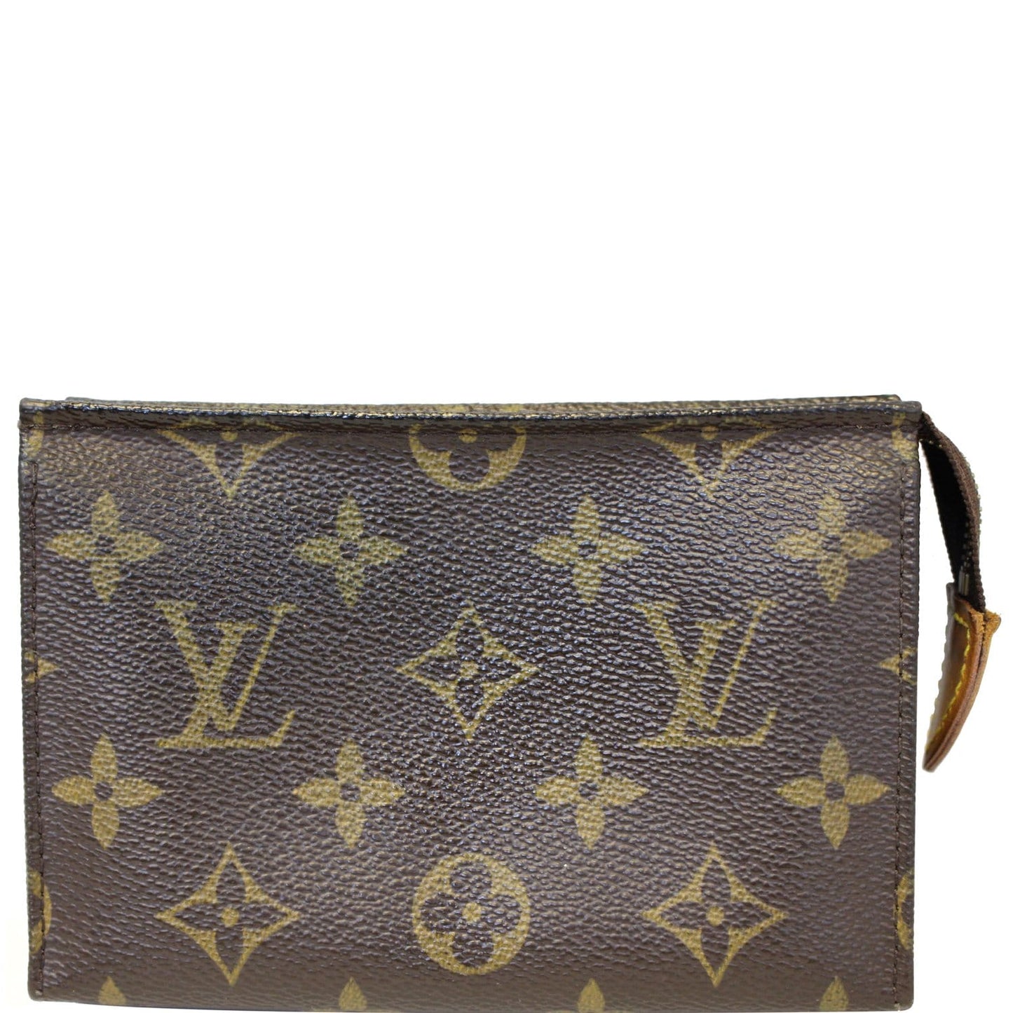 LOUIS VUITTON Monogram Canvas Toiletry Pouch Brown
