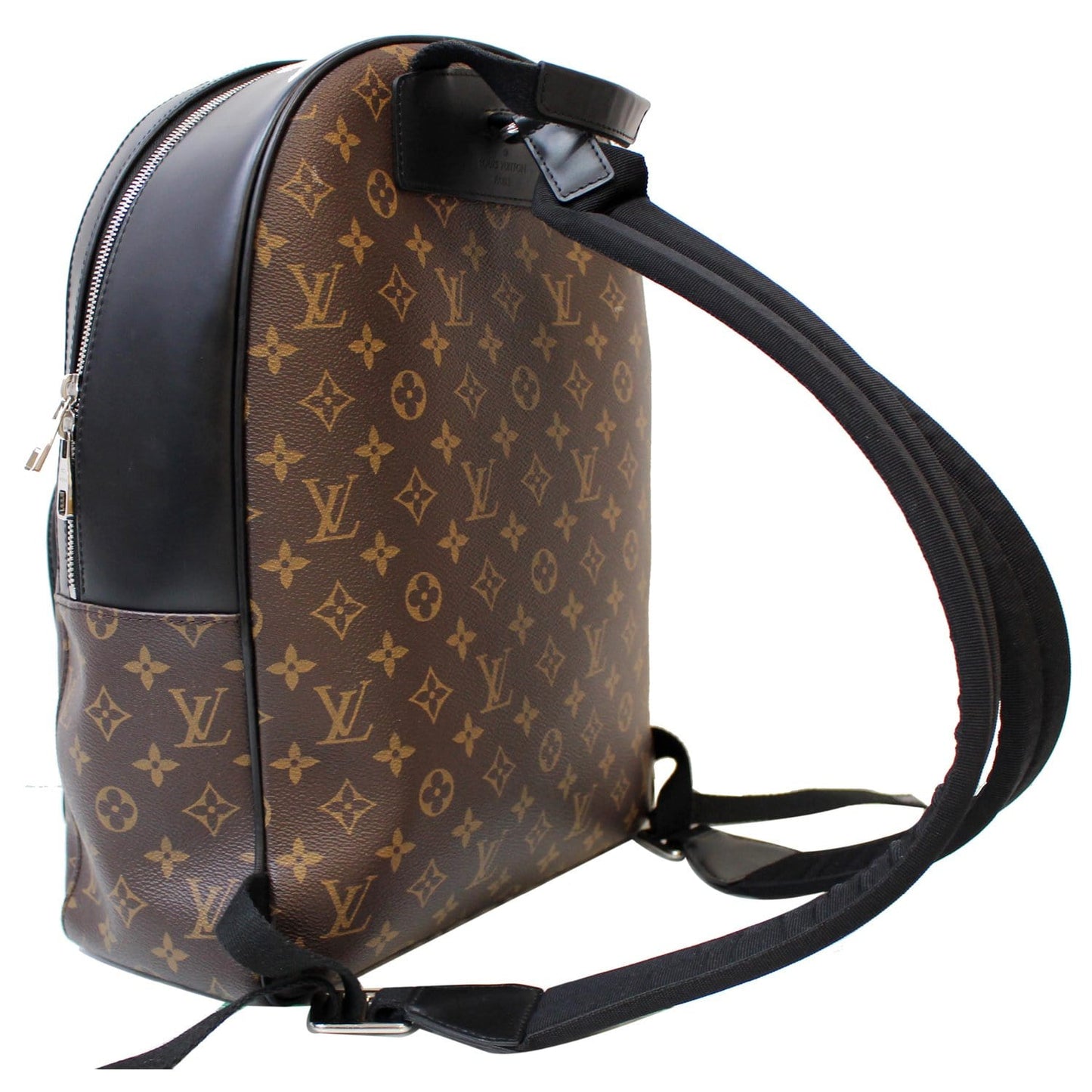 LOUIS VUITTON Josh Monogram Canvas Backpack Bag Brown