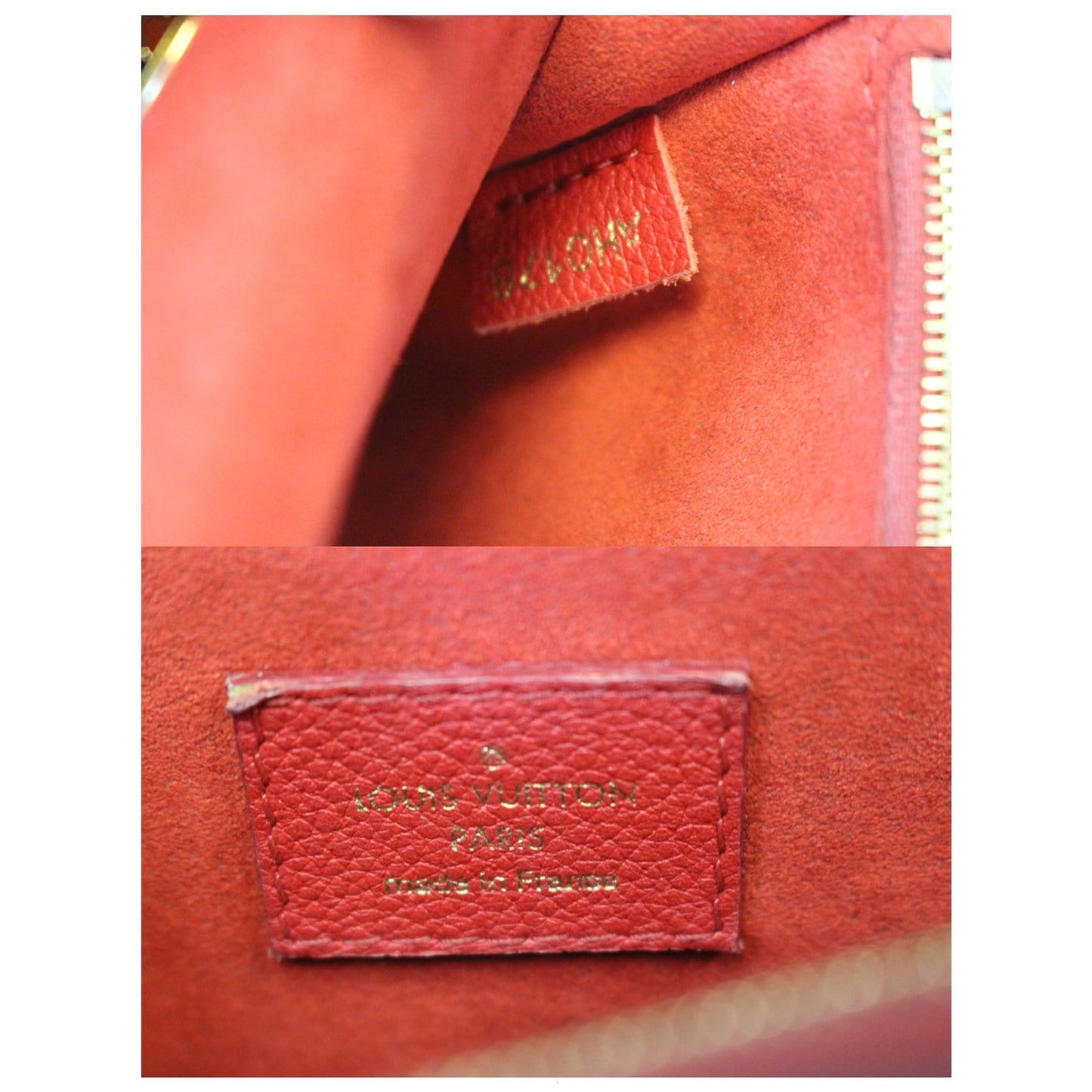 LOUIS VUITTON Victoire Monogram Canvas Shoulder Crossbody Bag Brown/Cerise