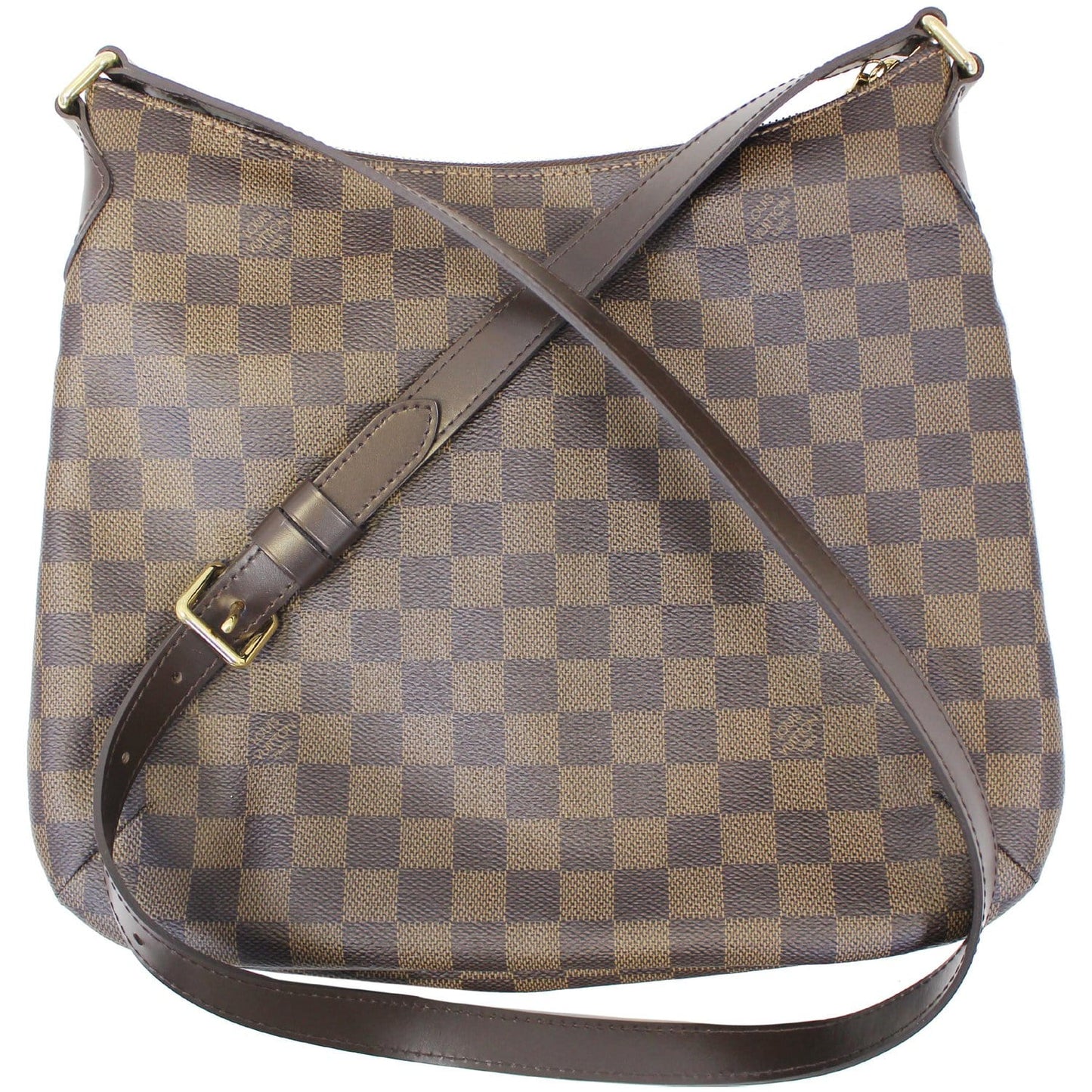 LOUIS VUITTON Bloomsbury PM Damier Ebene Crossbody Bag Brown
