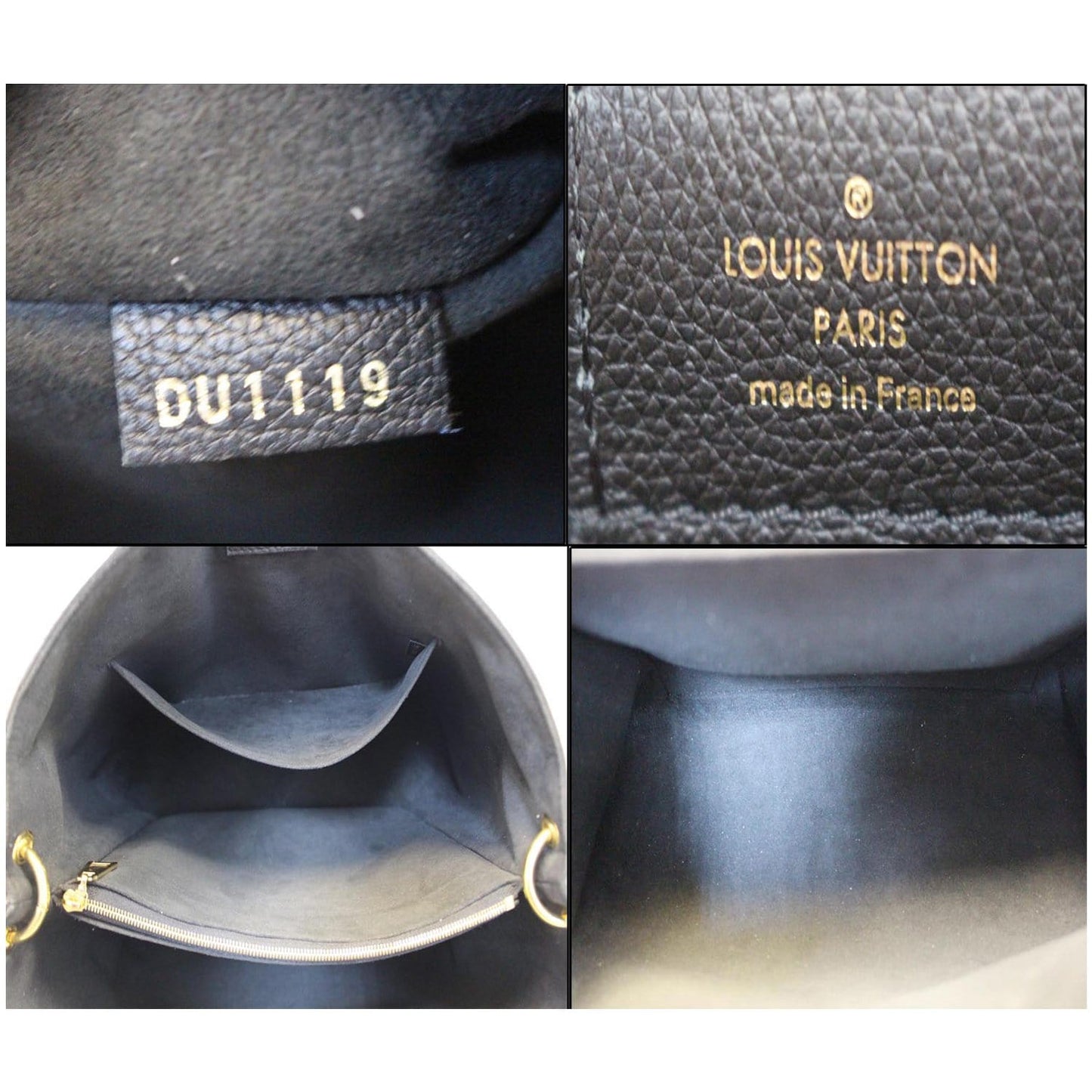 LOUIS VUITTON LV Riverside Damier Ebene Shoulder Bag Noir