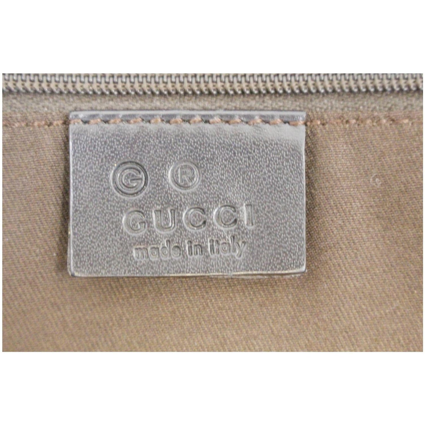 GUCCI GG Oversize Zipper Pull Hobo Bag Gold 152281 - 25% OFF