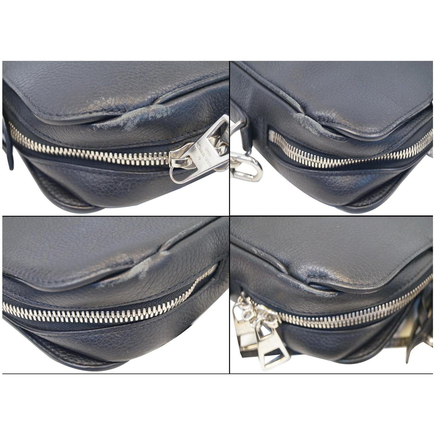 LOUIS VUITTON Armand Taurillon Leather Briefcase Bag Black - 15% OFF