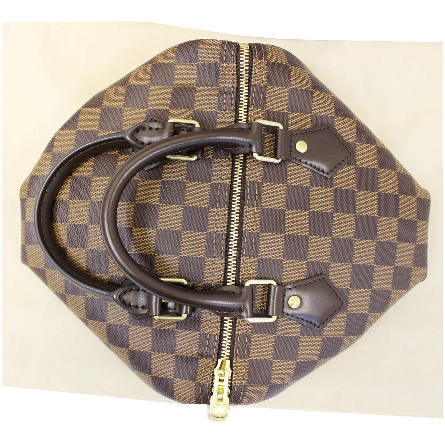 LOUIS VUITTON Speedy 25 Bandouliere Damier Ebene Shoulder Bag