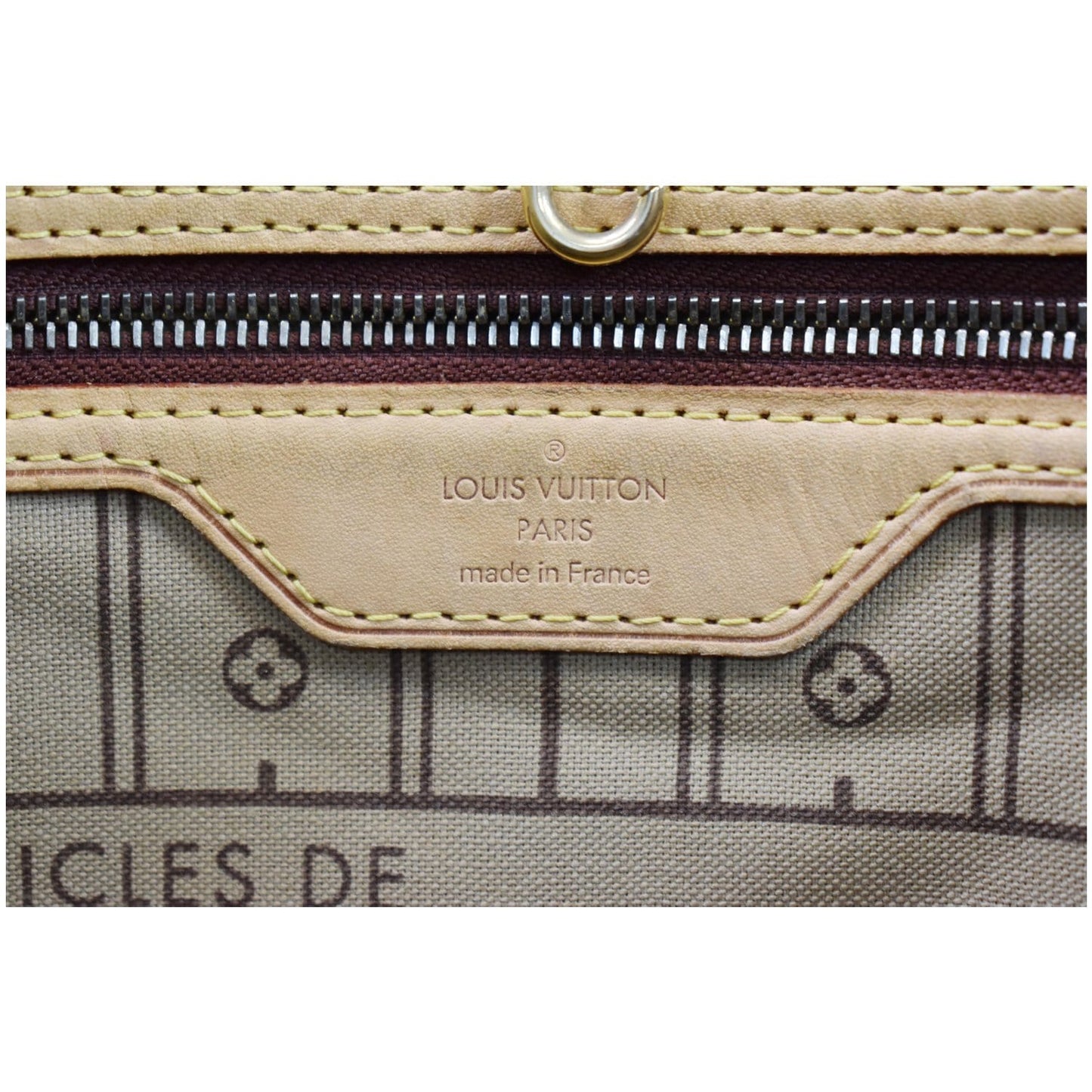 LOUIS VUITTON Neverfull GM Monogram Canvas Tote Shoulder Bag Brown