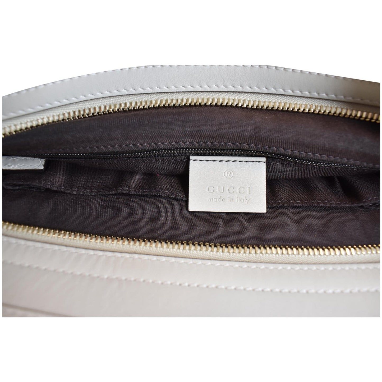 GUCCI GG Plus Supreme Canvas Messenger Shoulder Bag Beige 388930