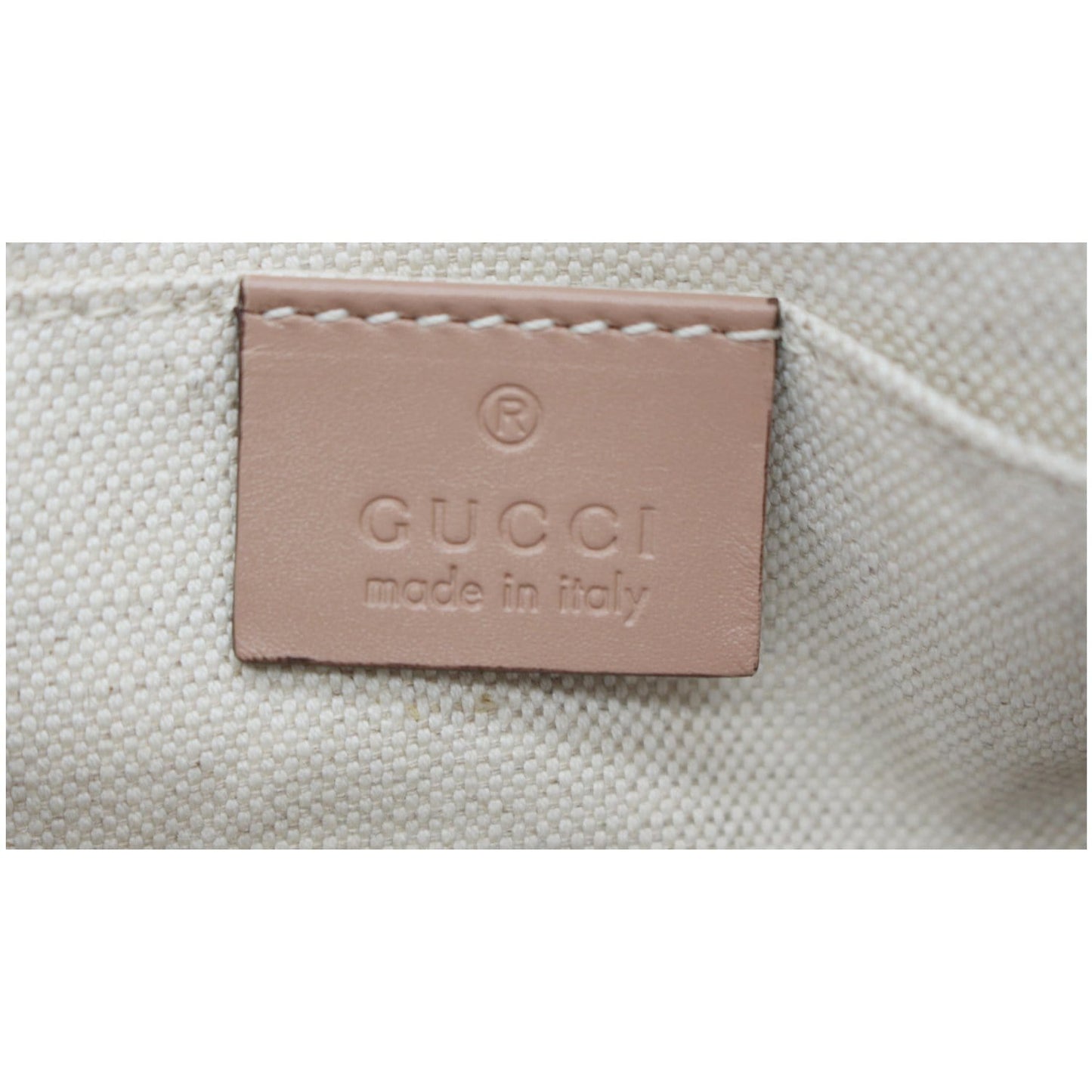 GUCCI Mayfair Small Bow GG Canvas Shoulder Bag Rose Beige 269893