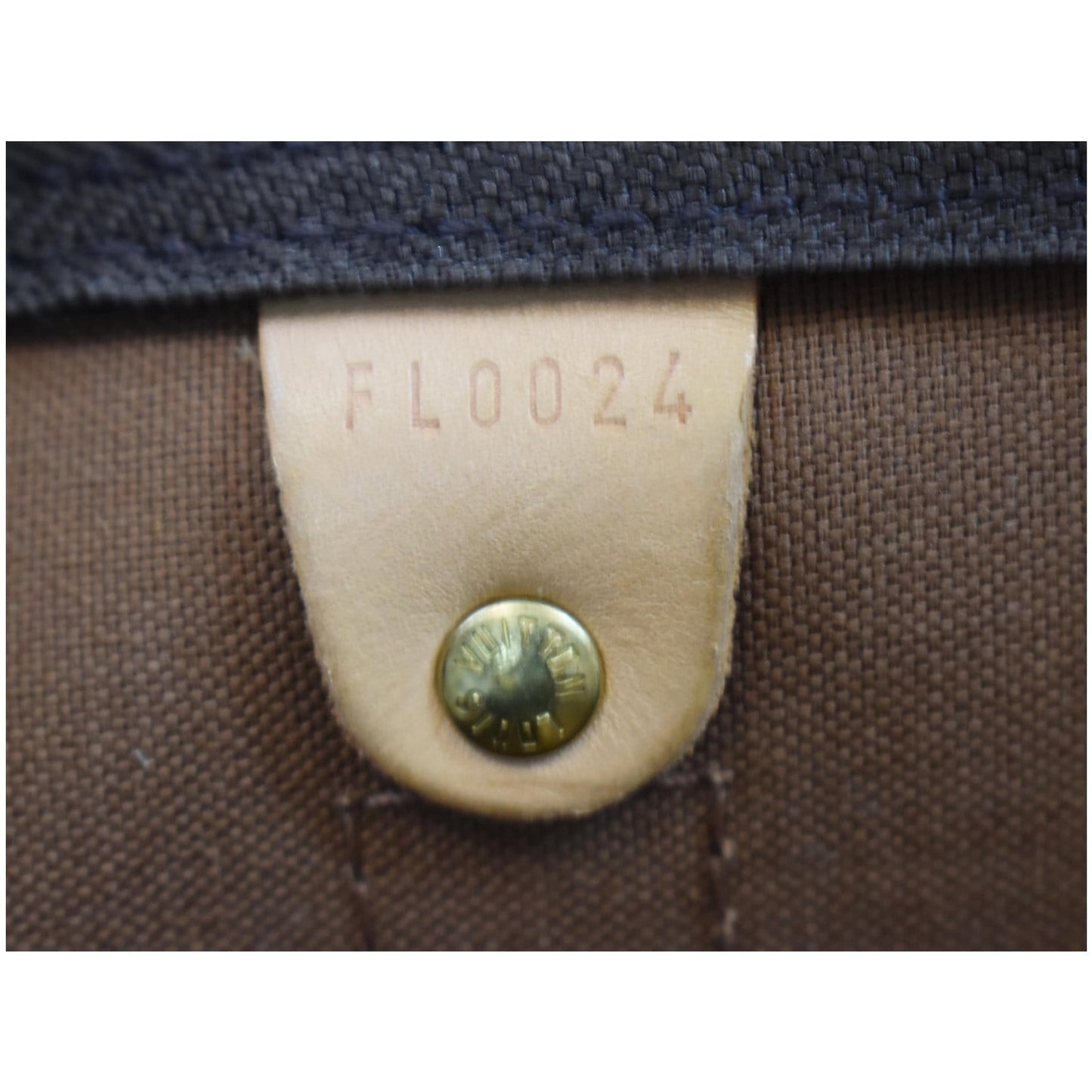 LOUIS VUITTON Keepall 50 Monogram Canvas Travel Bag Brown