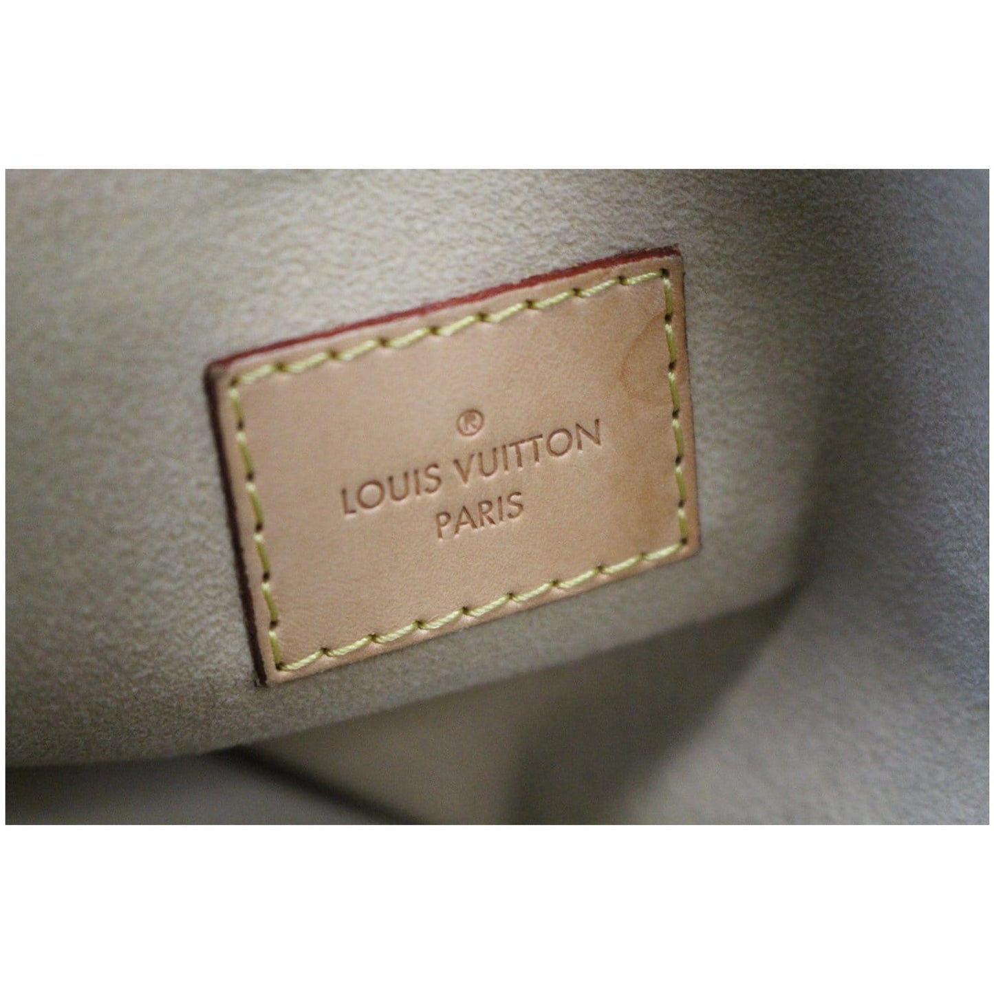 LOUIS VUITTON Artsy MM Monogram Canvas Shoulder Bag Brown