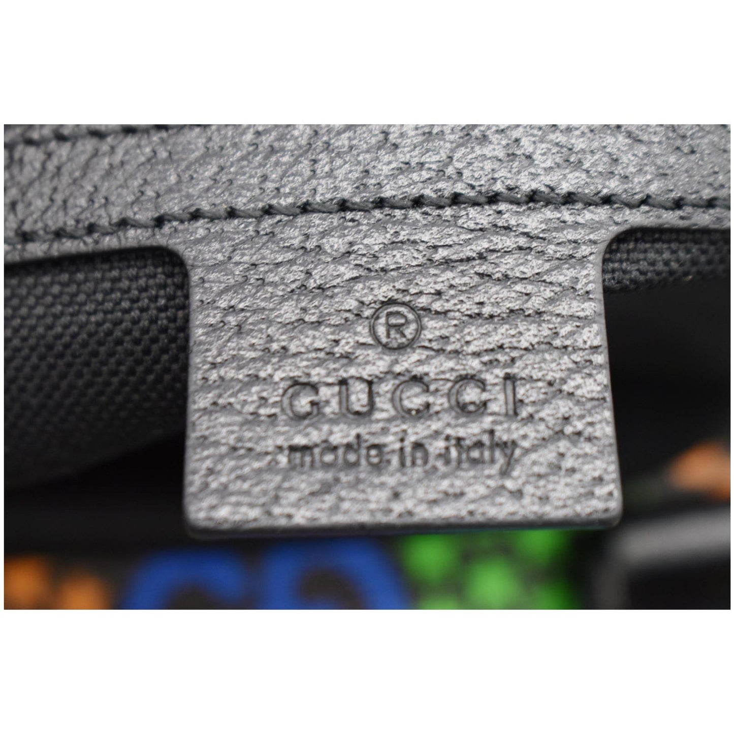 GUCCI Psychedelic GG Monogram Canvas Duffel Travel Bag Multicolor 587866