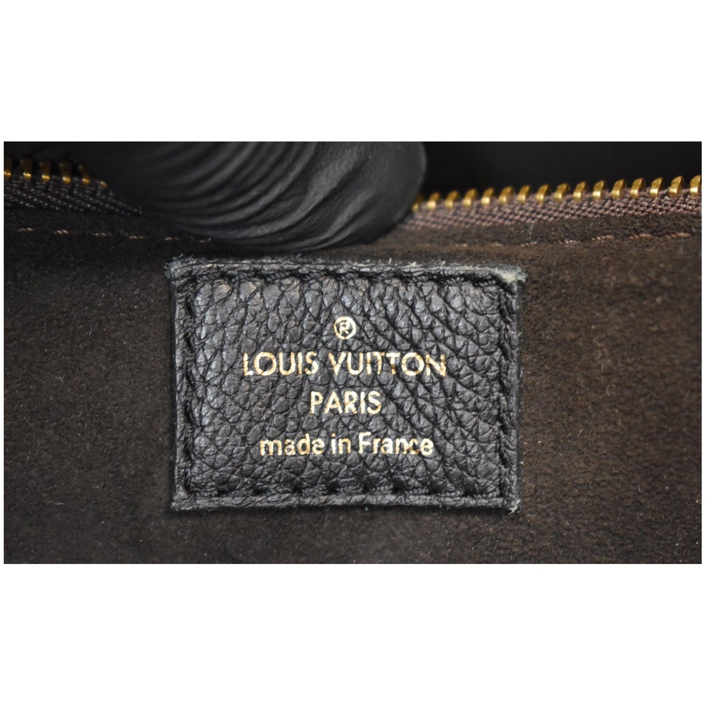 LOUIS VUITTON Kimono Monogram Calfskin Tote Bag Brown/Black