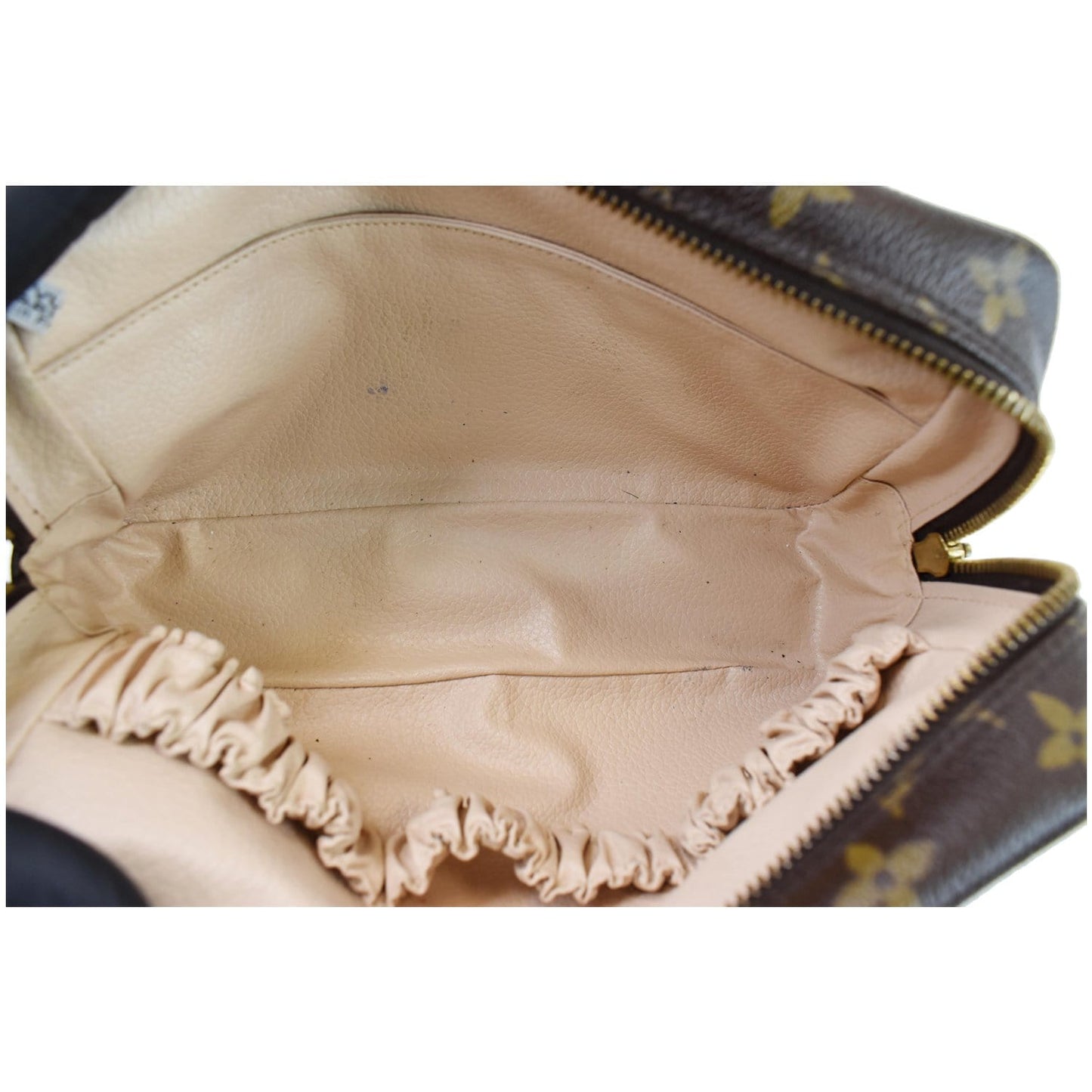 LOUIS VUITTON Trousse Toilette 23 Monogram Canvas Cosmetic Pouch Brown