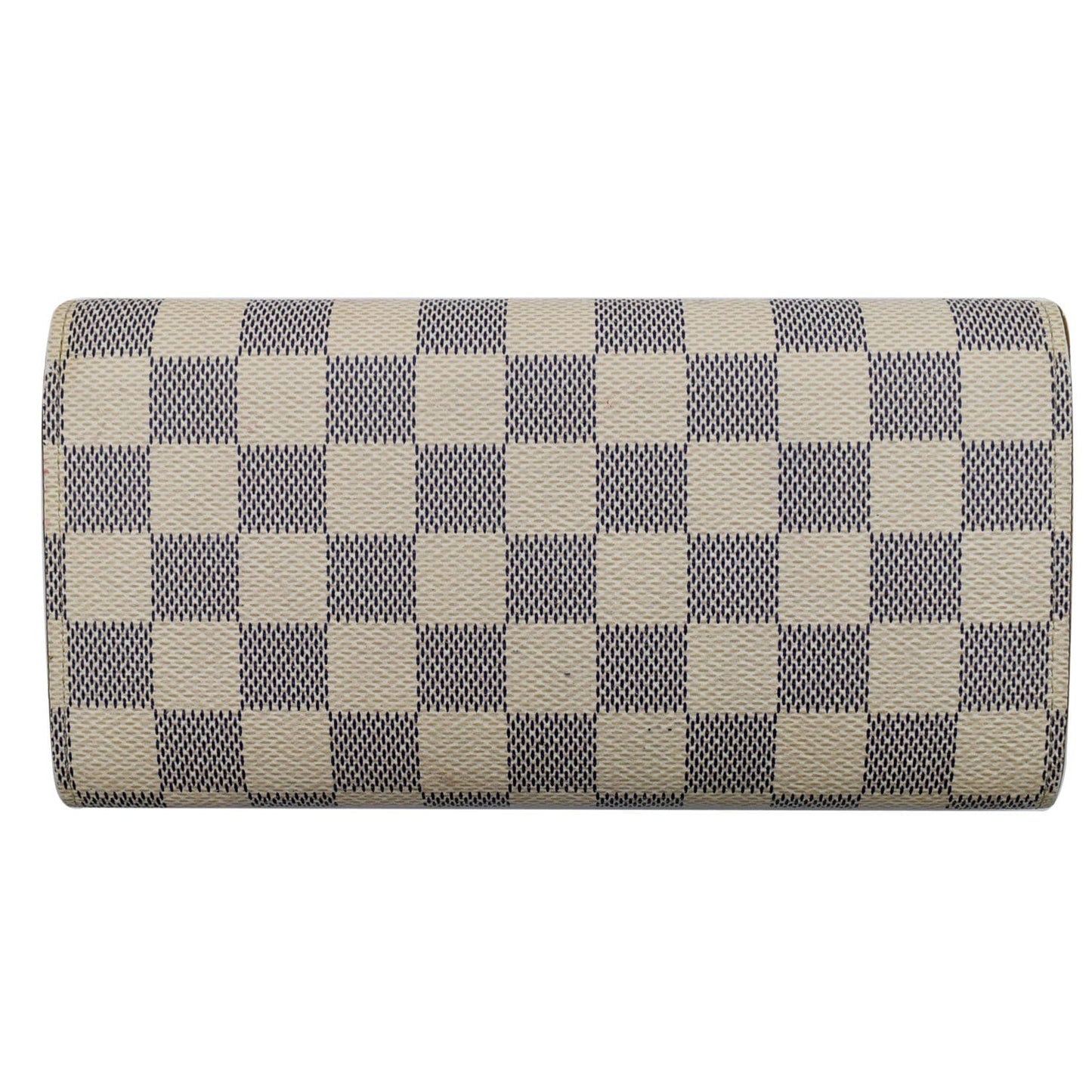 LOUIS VUITTON Emilie Damier Azur Wallet Rose Ballerine