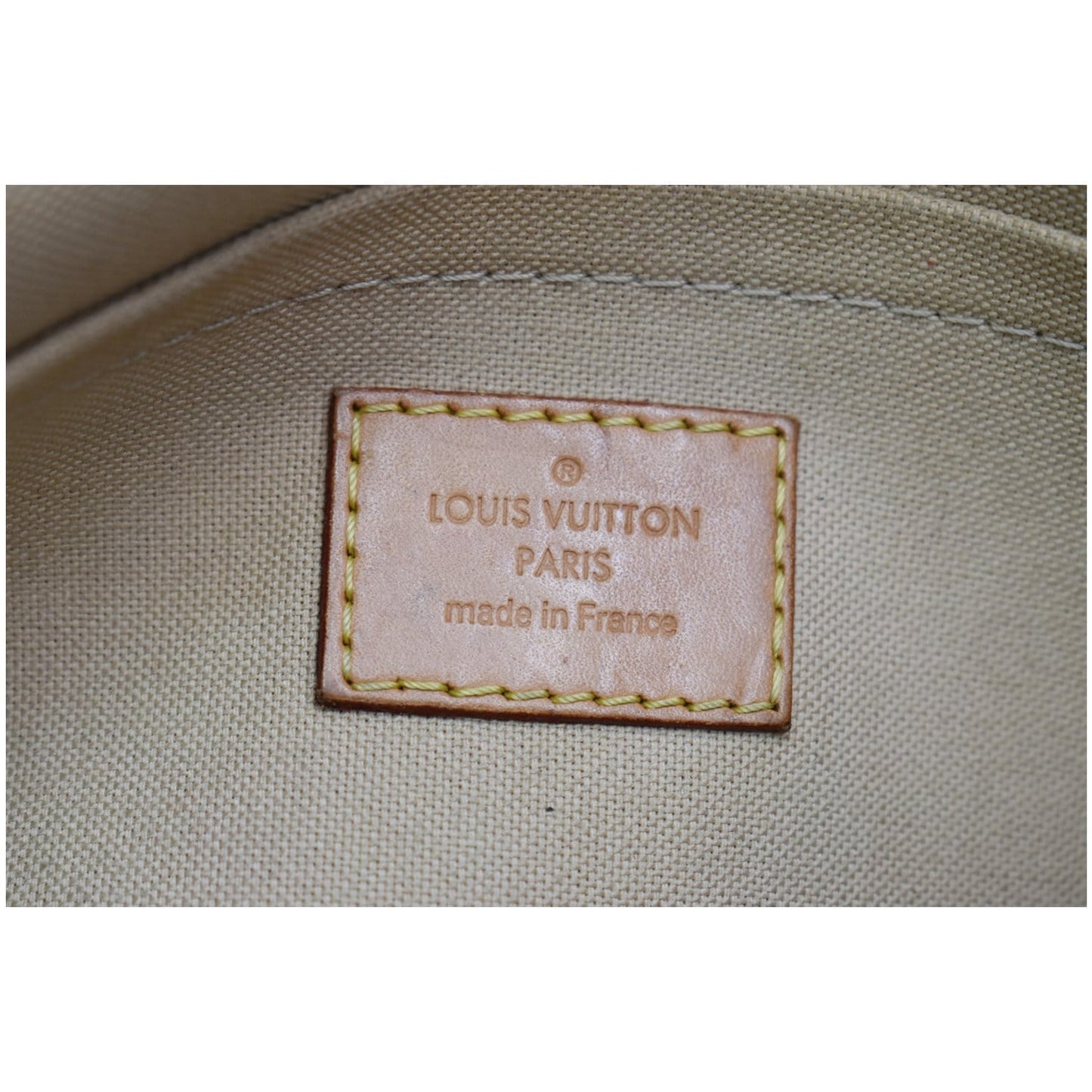 LOUIS VUITTON Favorite PM Damier Azur Crossbody Bag White