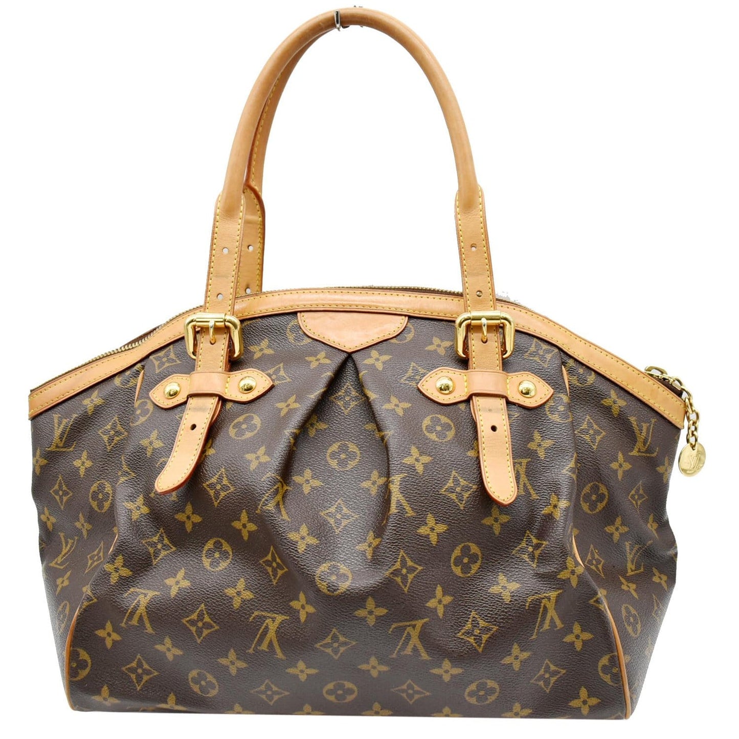 LOUIS VUITTON Tivoli GM Monogram Canvas Shoulder Bag Brown - 15% OFF