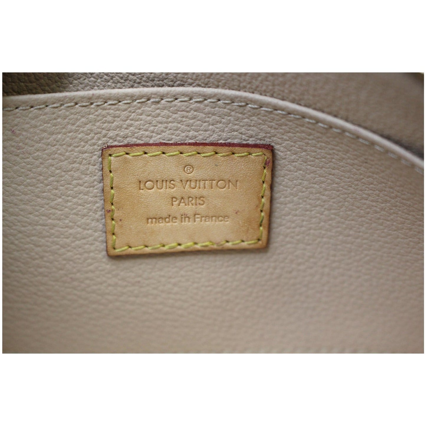LOUIS VUITTON Monogram Canvas Cosmetic Pouch Brown