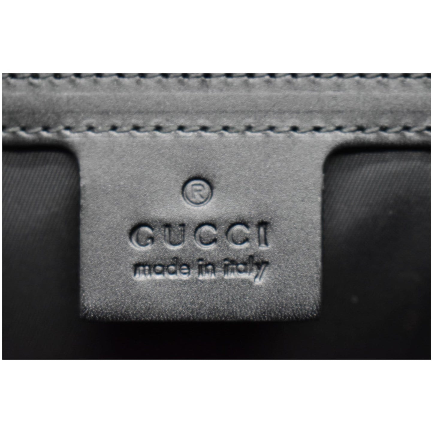 GUCCI Techno Fabric Backpack Bag Black 429037