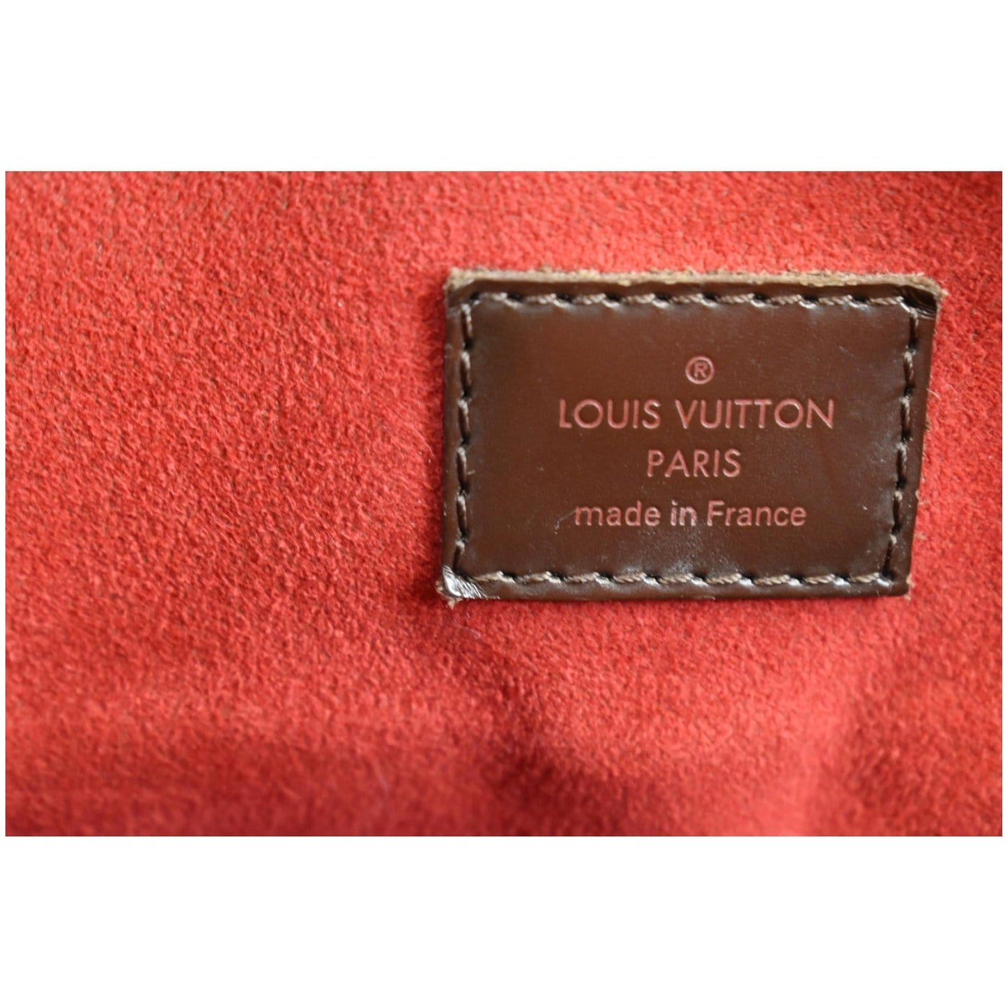 LOUIS VUITTON Trevi GM Damier Ebene 2way Shoulder Bag Brown
